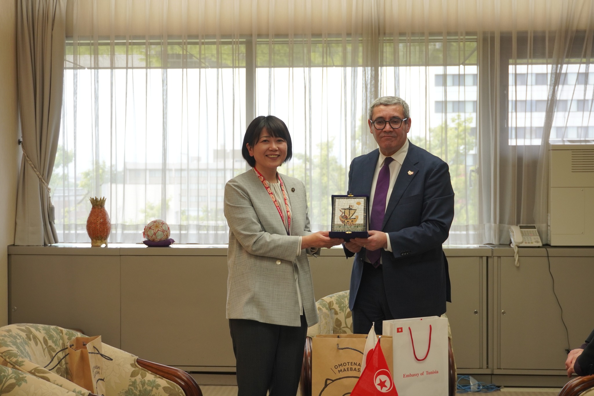 Embassy of the Republic of Tunisia in Tokyo- チュニジア共和国大使 