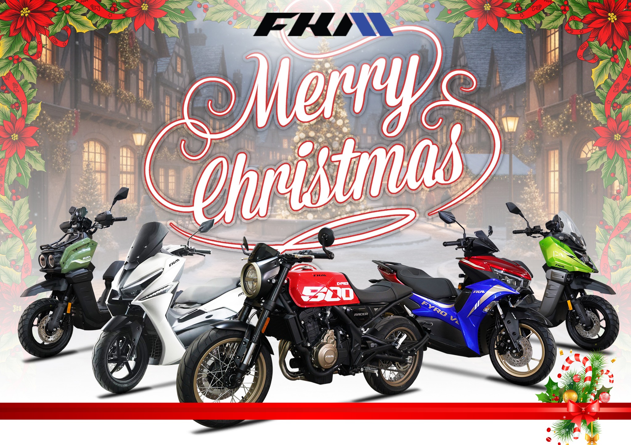 FKM - Celebrate the season of giving and the joy of the ride. Merry ...