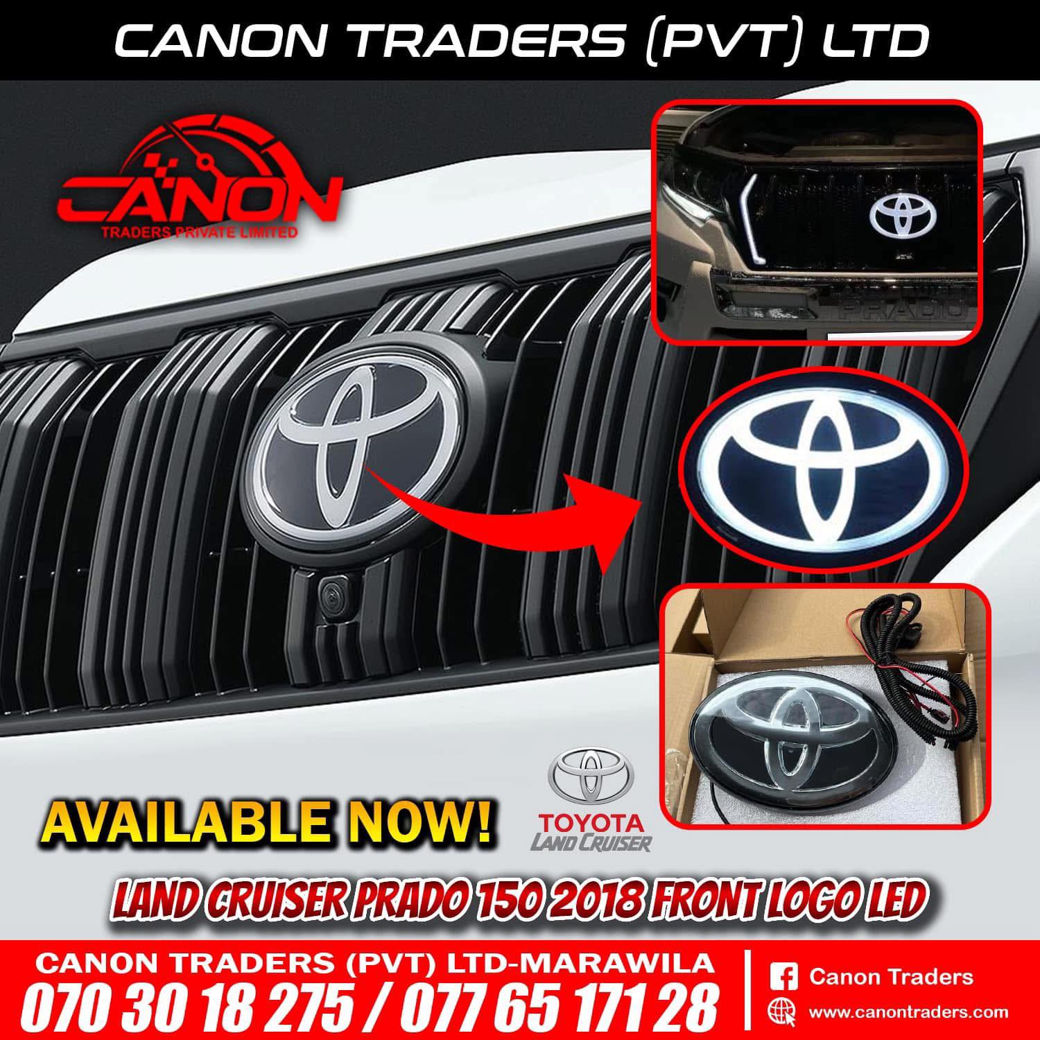 T！ Land Cruiser 150 2018 Front Logo LED #landcruiser #Prado