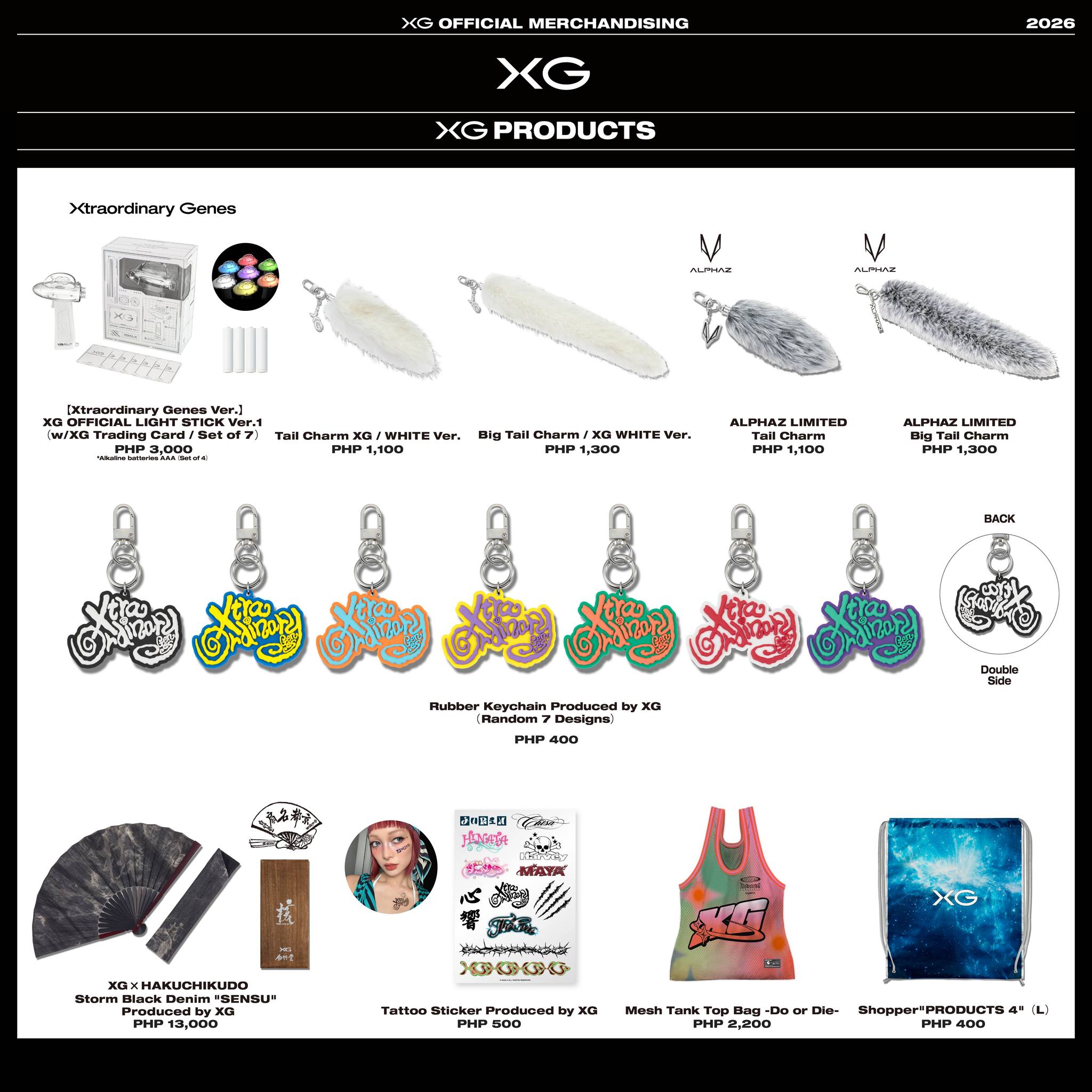 XG ALPHAZ クッション GLOBAL TOURZ限定 ALPHAZ会員限定「ALPHAZ