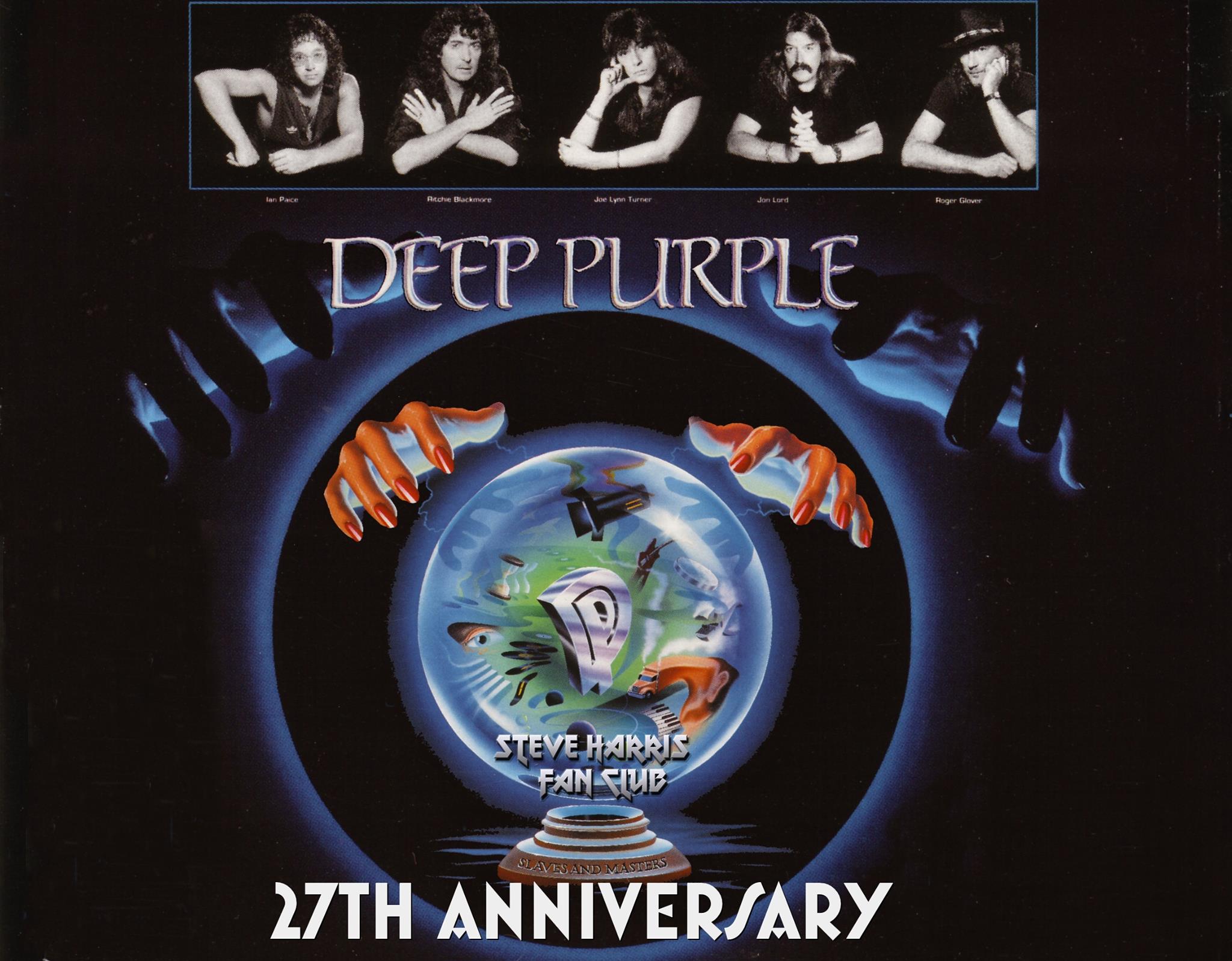 DeepPurple #SlavesandMasters #Anniversary #30years How time flies