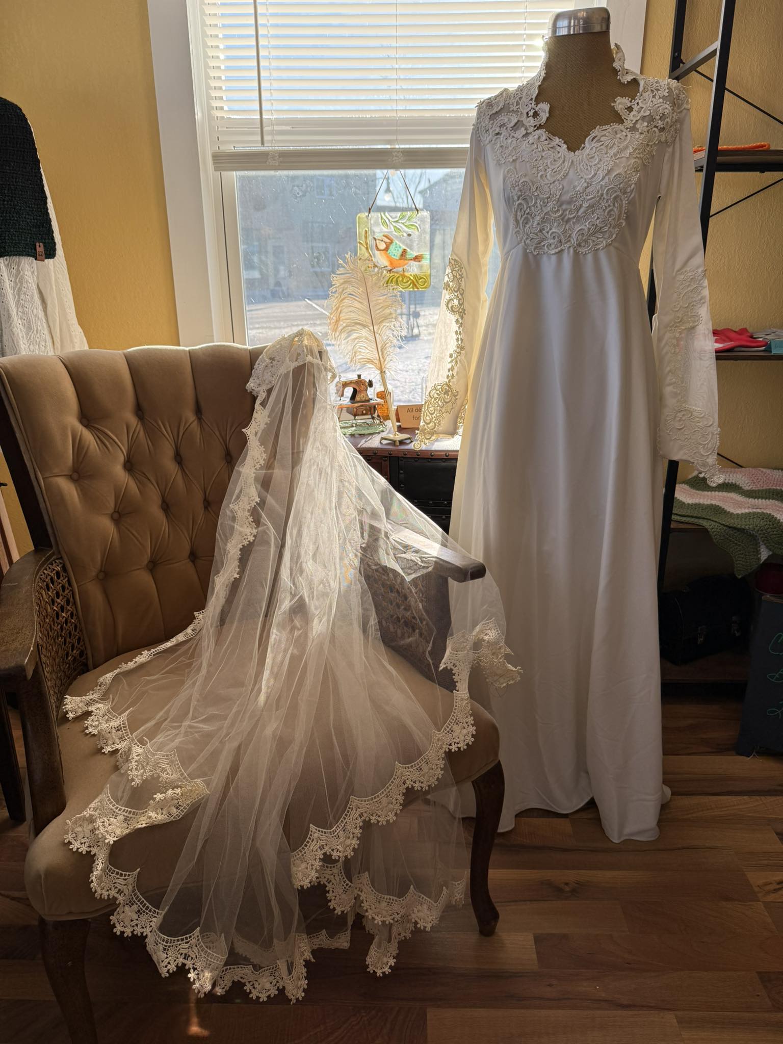 flowy dress off the shoulder Flowers Ruffled Chiffon Long – DUNTERY Magnolia helps you find robe de mariée dentelle avec cape Color:Medium Grey Rustic Wedding And Bridesmaid