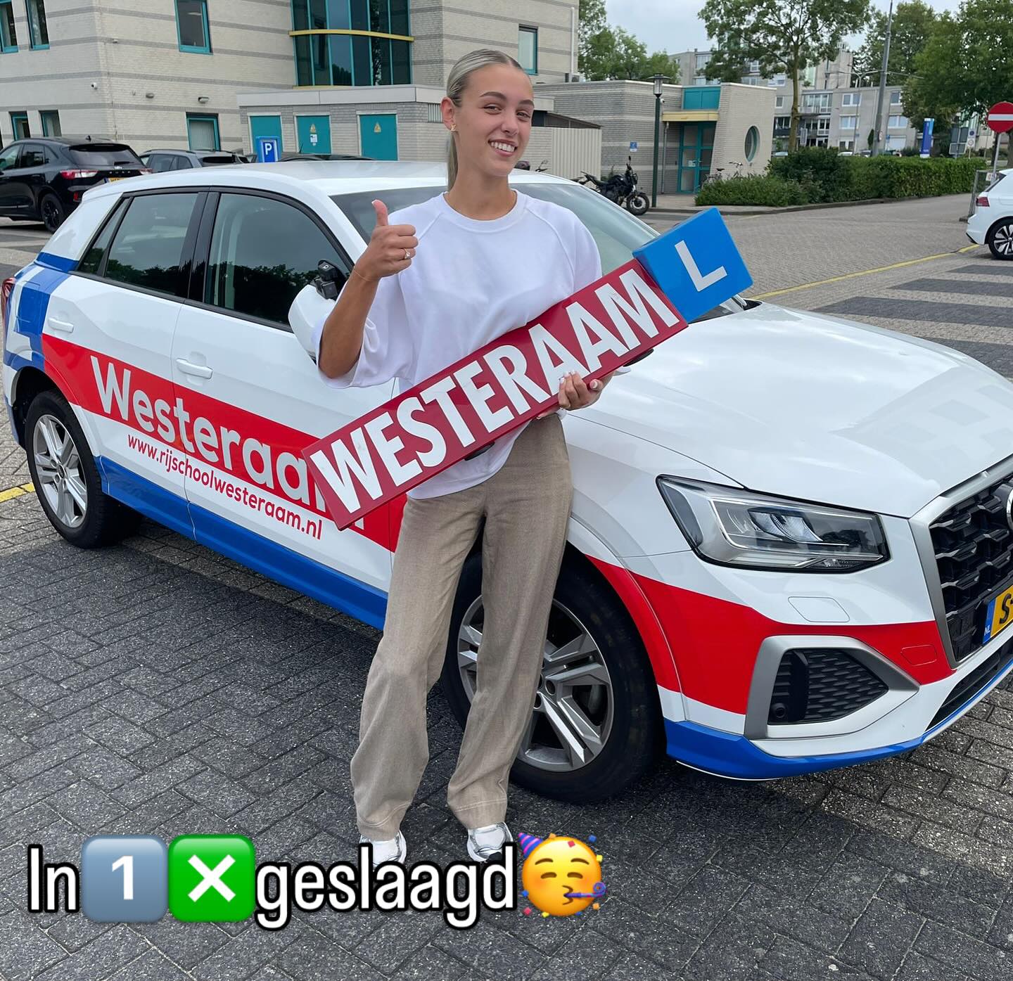 Rijschool Westeraam - Hoera 🎉 Vandaag is ook Lucas Bleijenberg uit # ...