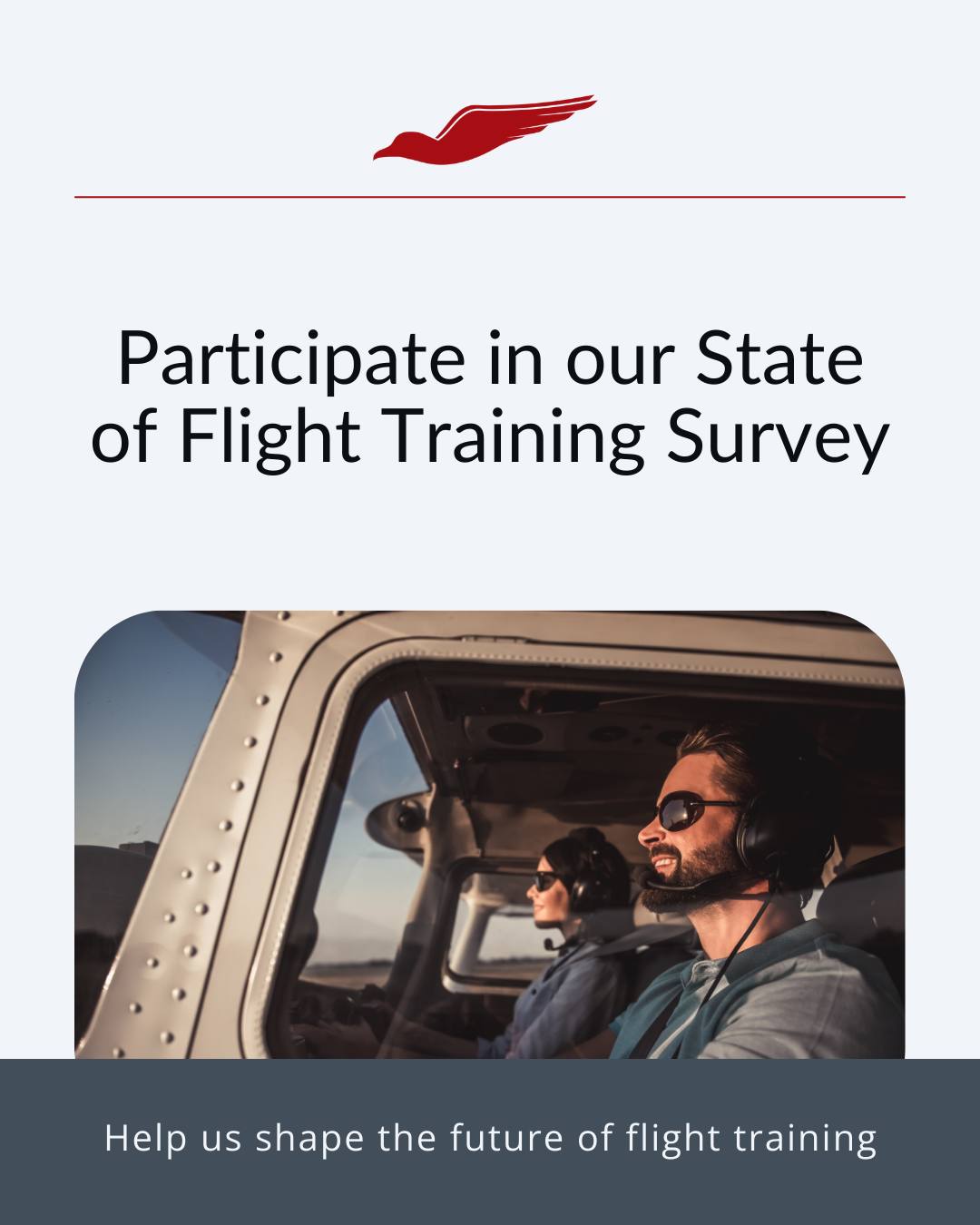 Redbird - Help us shape the future of flight training ️ The 2026 State ...