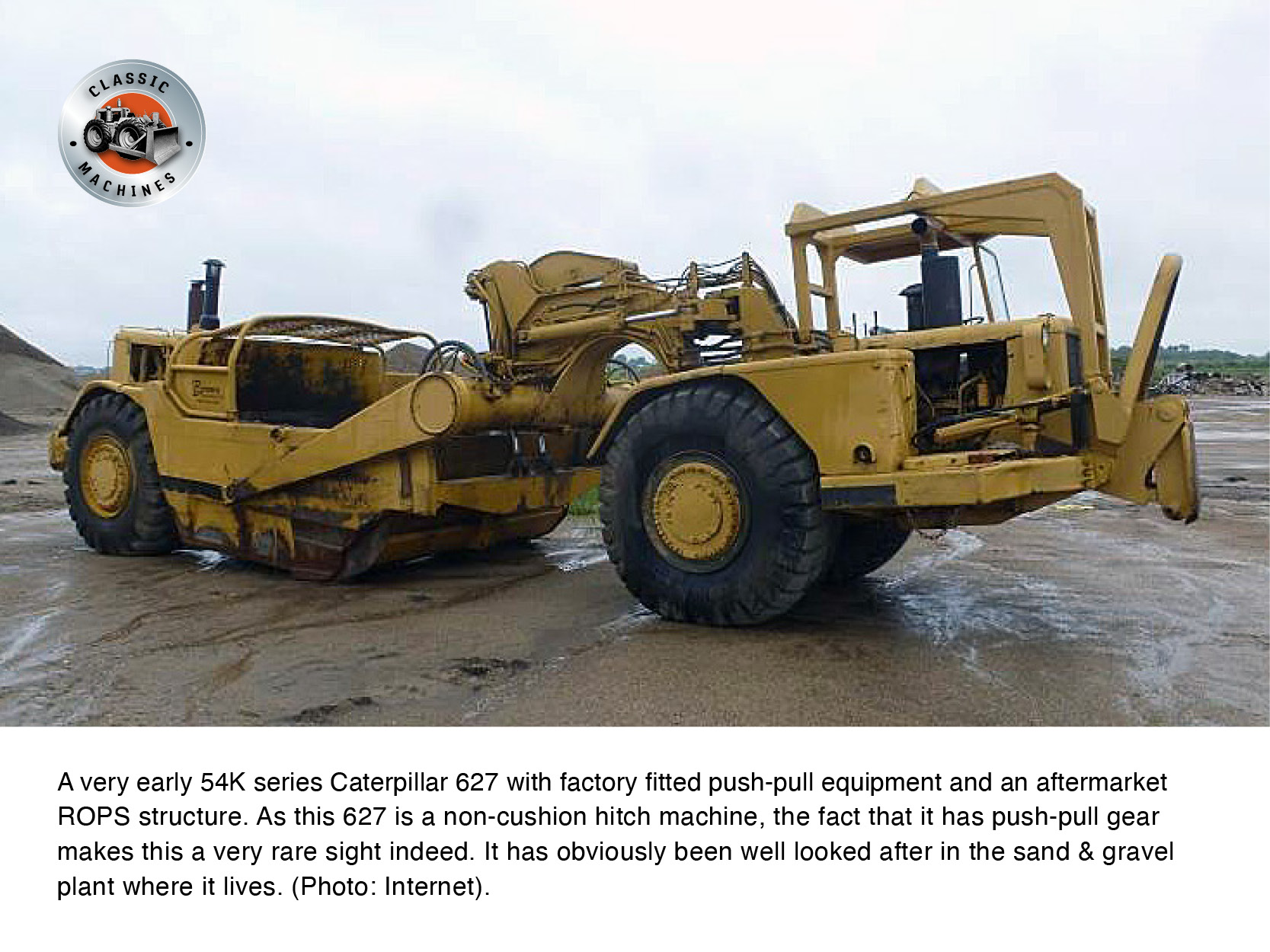 Caterpillar 627 compilation from a few years back