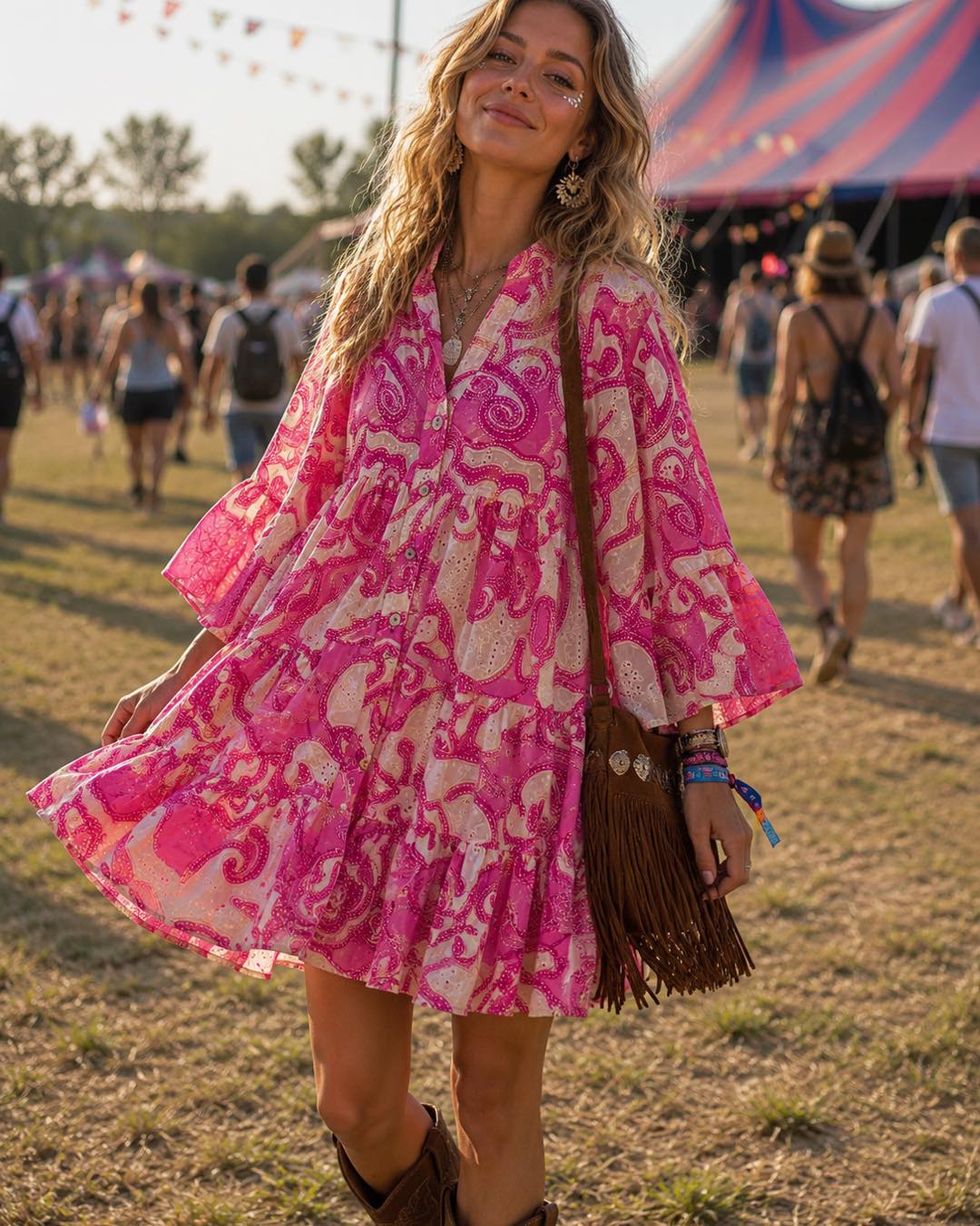 Festival Vibes 🎏 One dress left in stock! £45 One size ✨