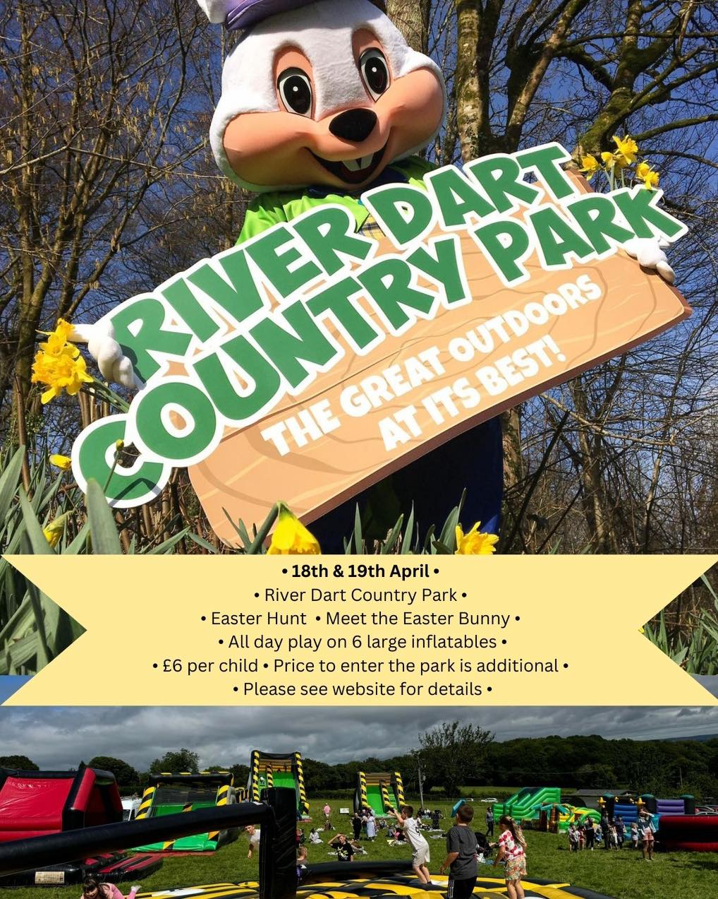 Mane - 🐣 Easter Hunt at River Dart Country Park 🐣 ⭐️ 18th and 19th ...