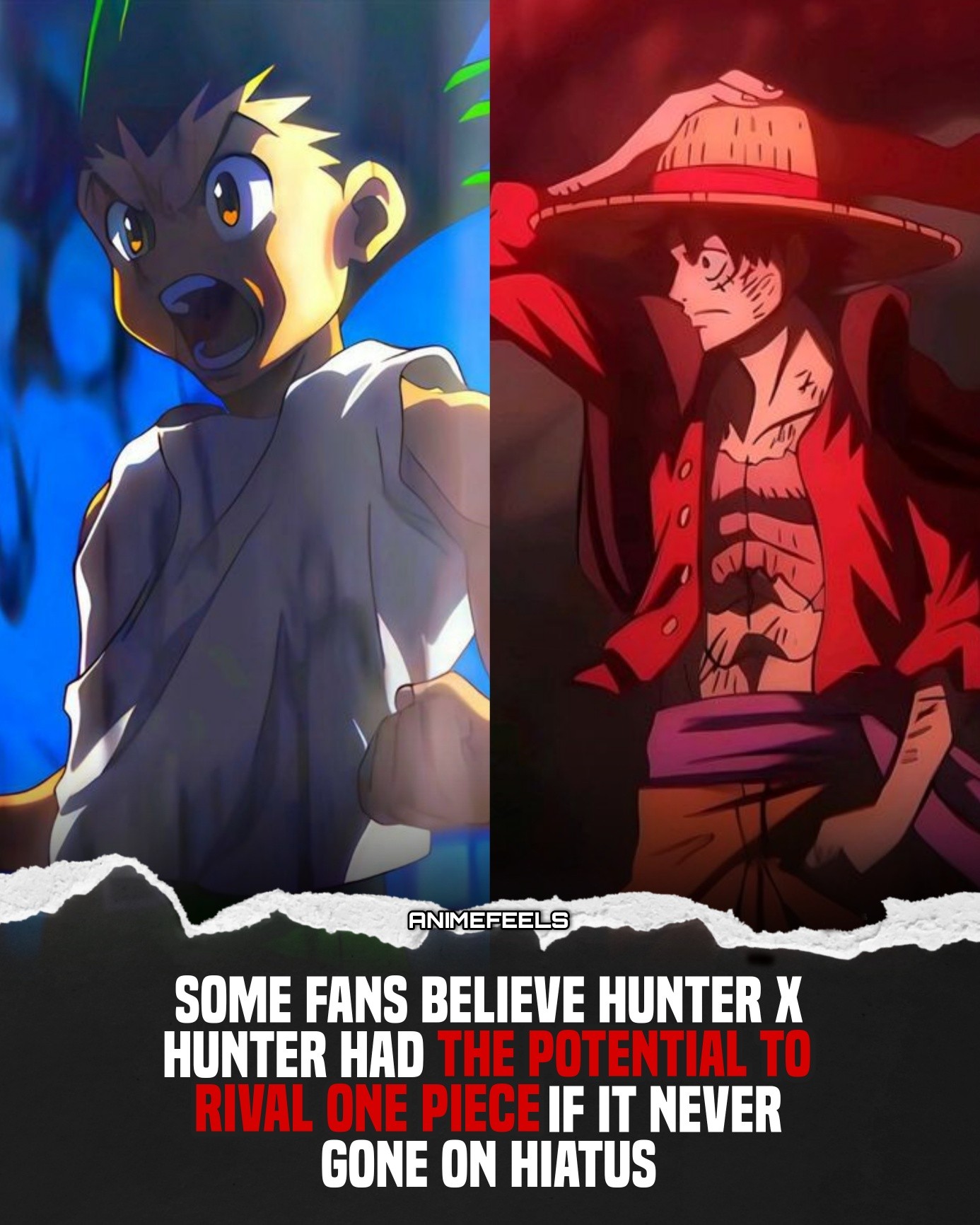 One Piece and Hunter x Hunter are referenced in newly released