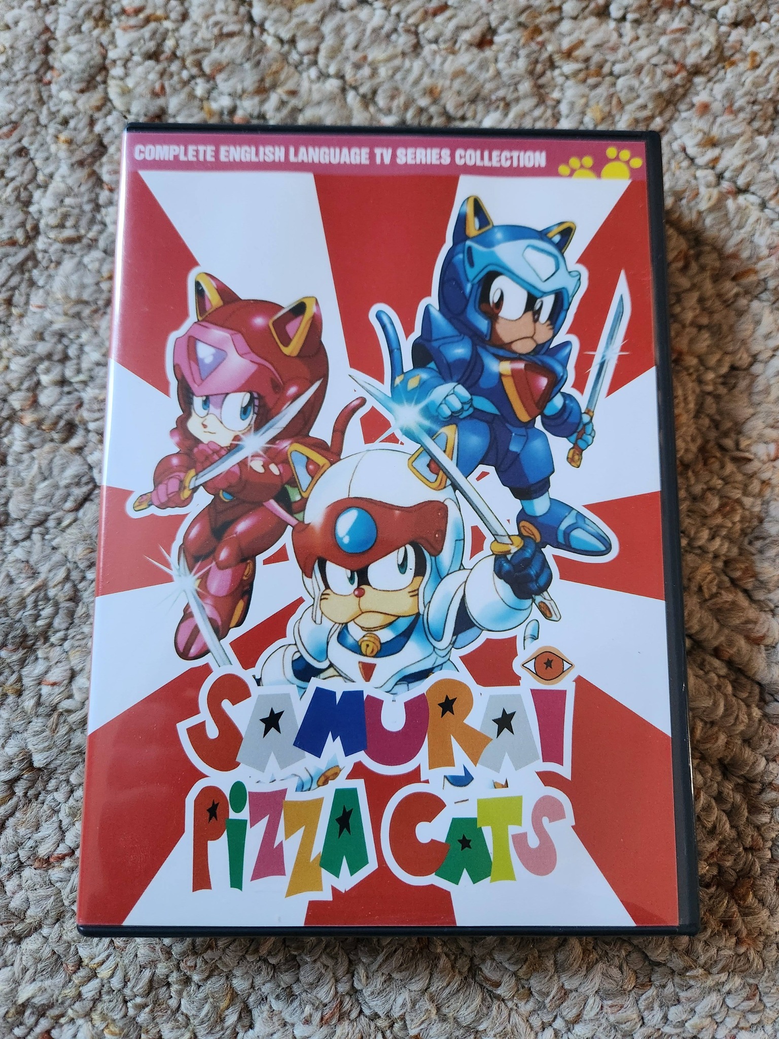 Samurai Pizza Cats complete series dvd set