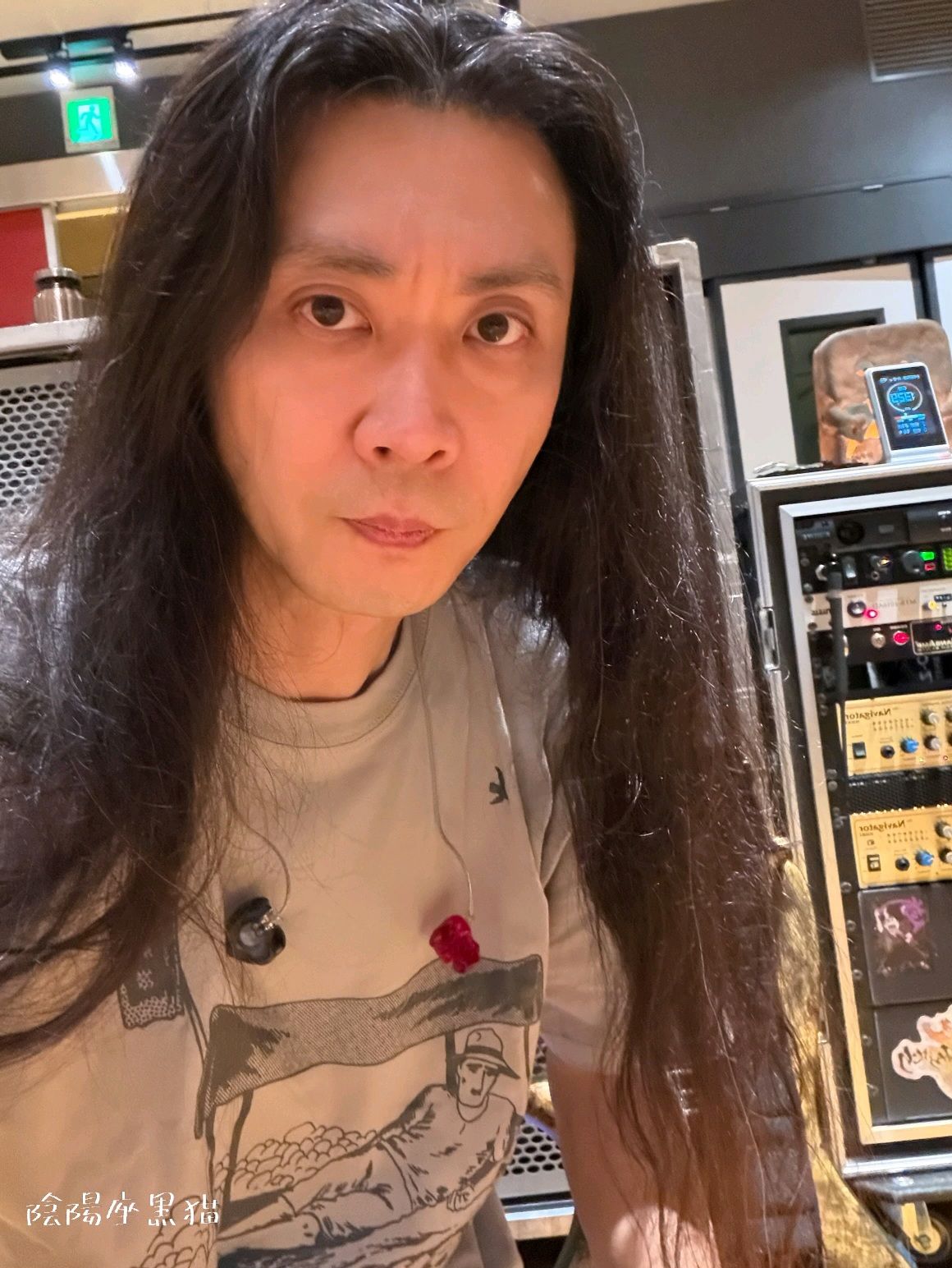 陰陽座☆黒猫使用セットリスト☆直筆サイン入り 陰陽座☆黒猫使用セットリスト☆直筆サイン入り 陰陽座 黒猫の