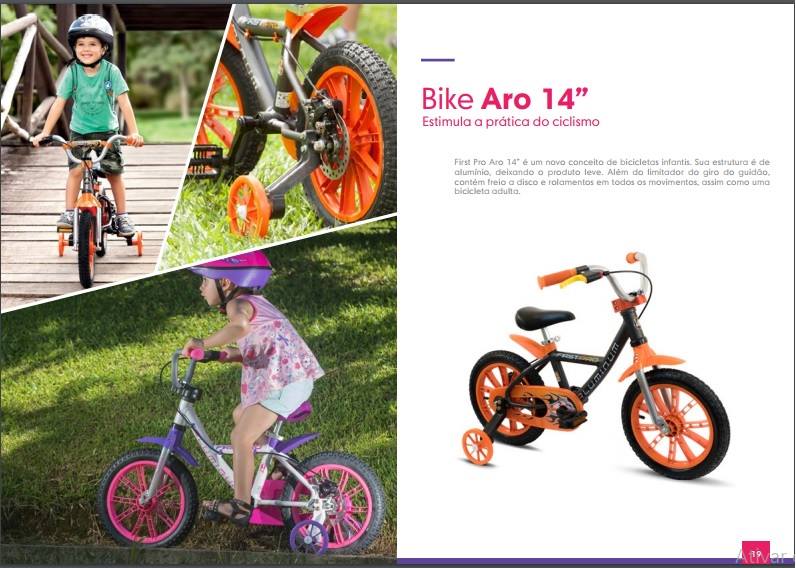 N.V. Bike Shop - Bicicletas Aro 14 FirstPro A First Pro Aro 14″ é um ...