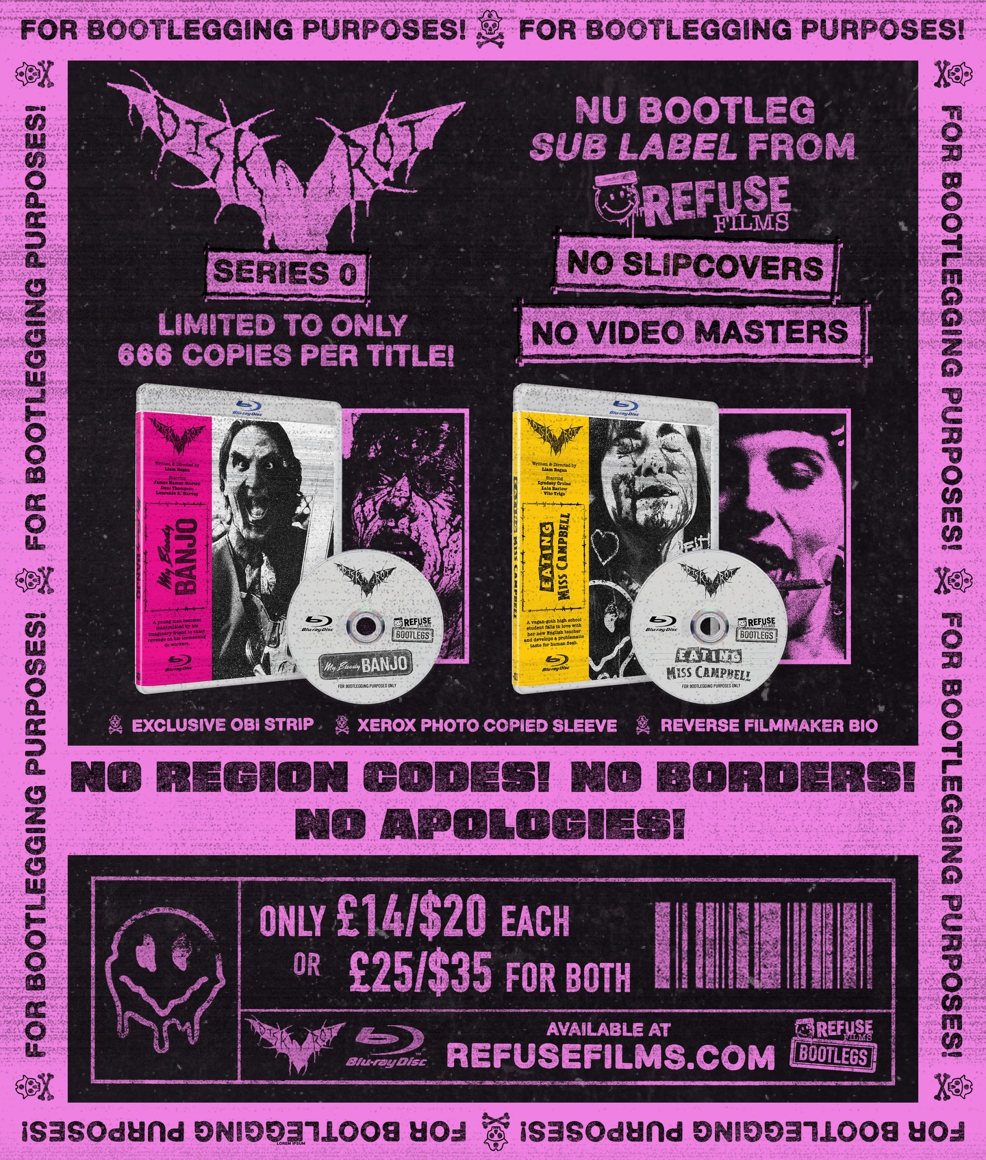 Refuse Films - Disk Rot is the new bootleg sub-label from... | Facebook