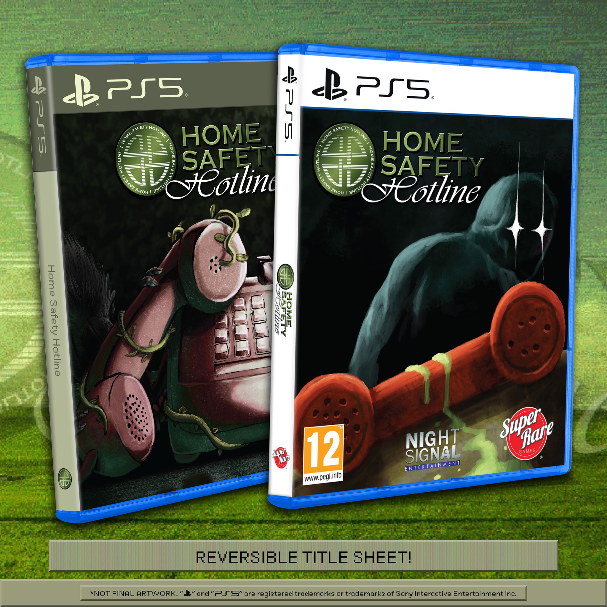 Here's a closer look at the PS5 & Switch box art for Home Safety