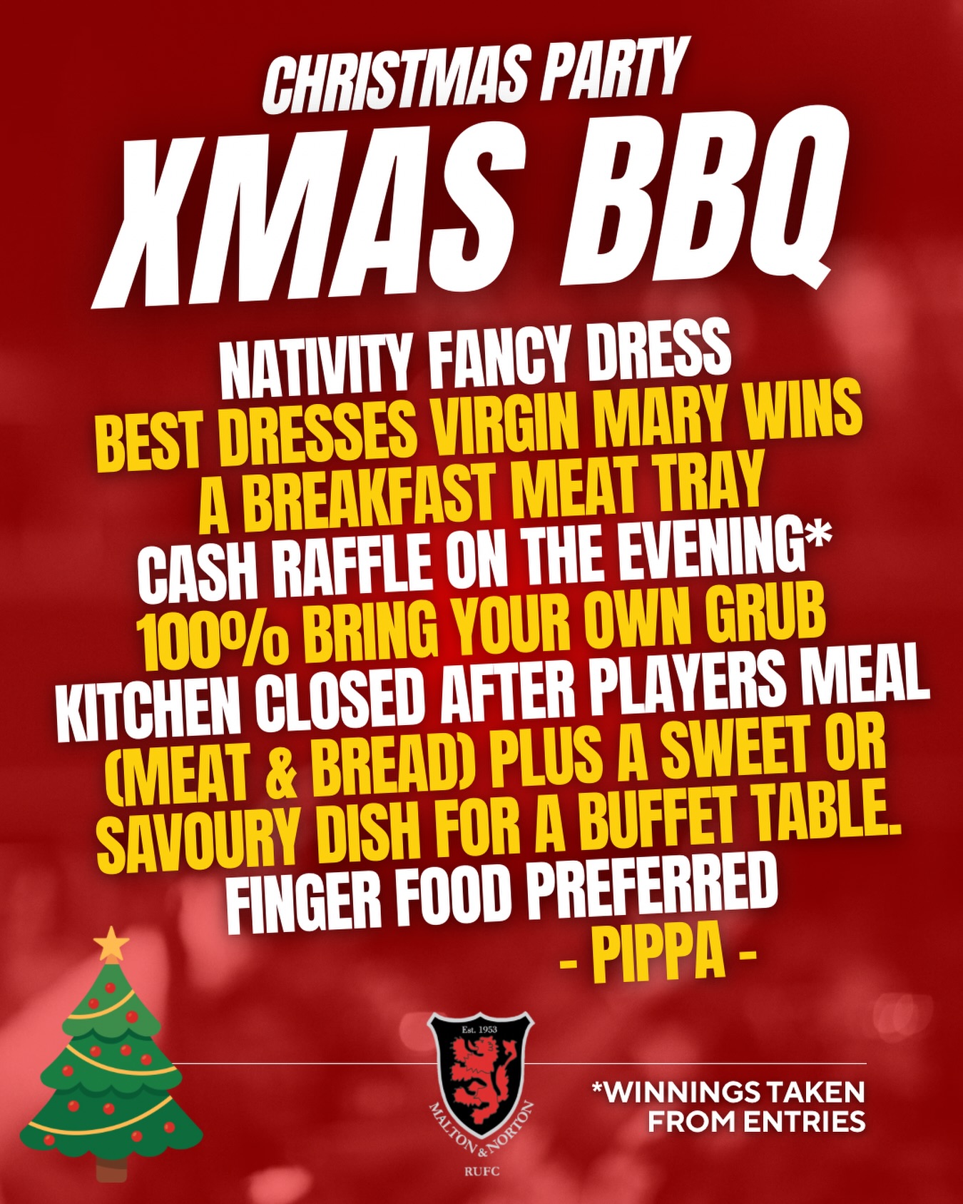 Malton - Little more information on our XMAS BBQ…. It’s FREE & open to ...