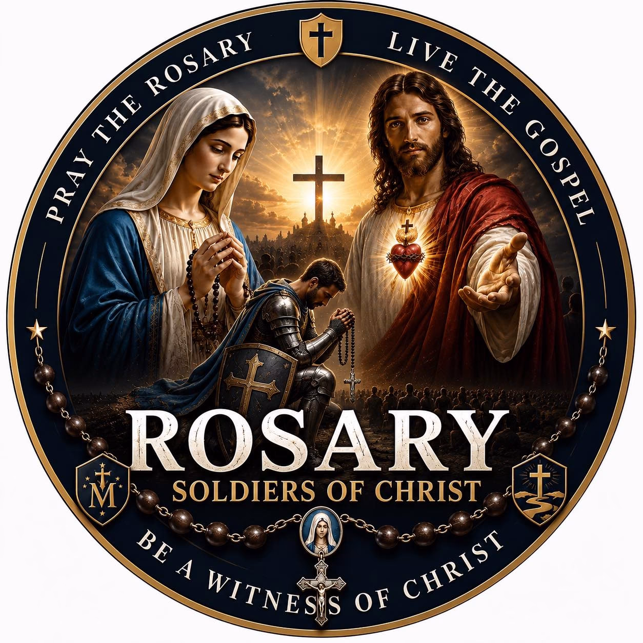 Fifteenth Rose The Hail Mary... - Rosary Soldiers of Christ | Facebook