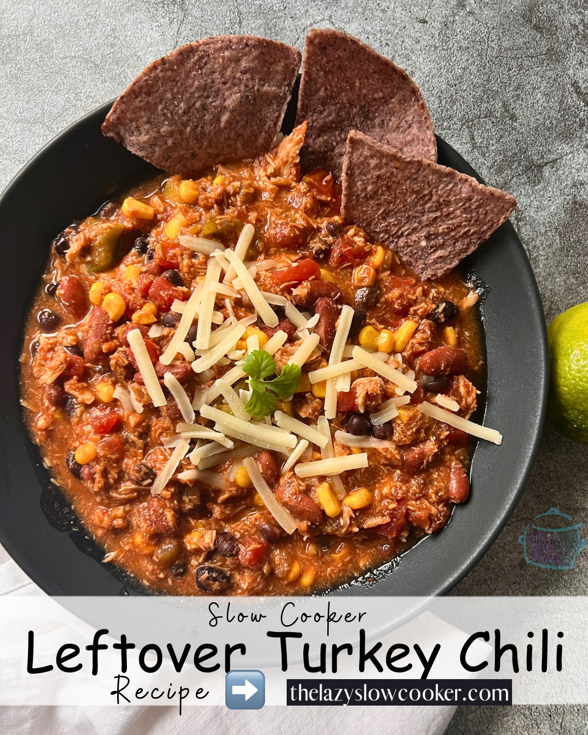 Easy Slow Cooker Recipes | 🍗 This slow cooker turkey chili is the best