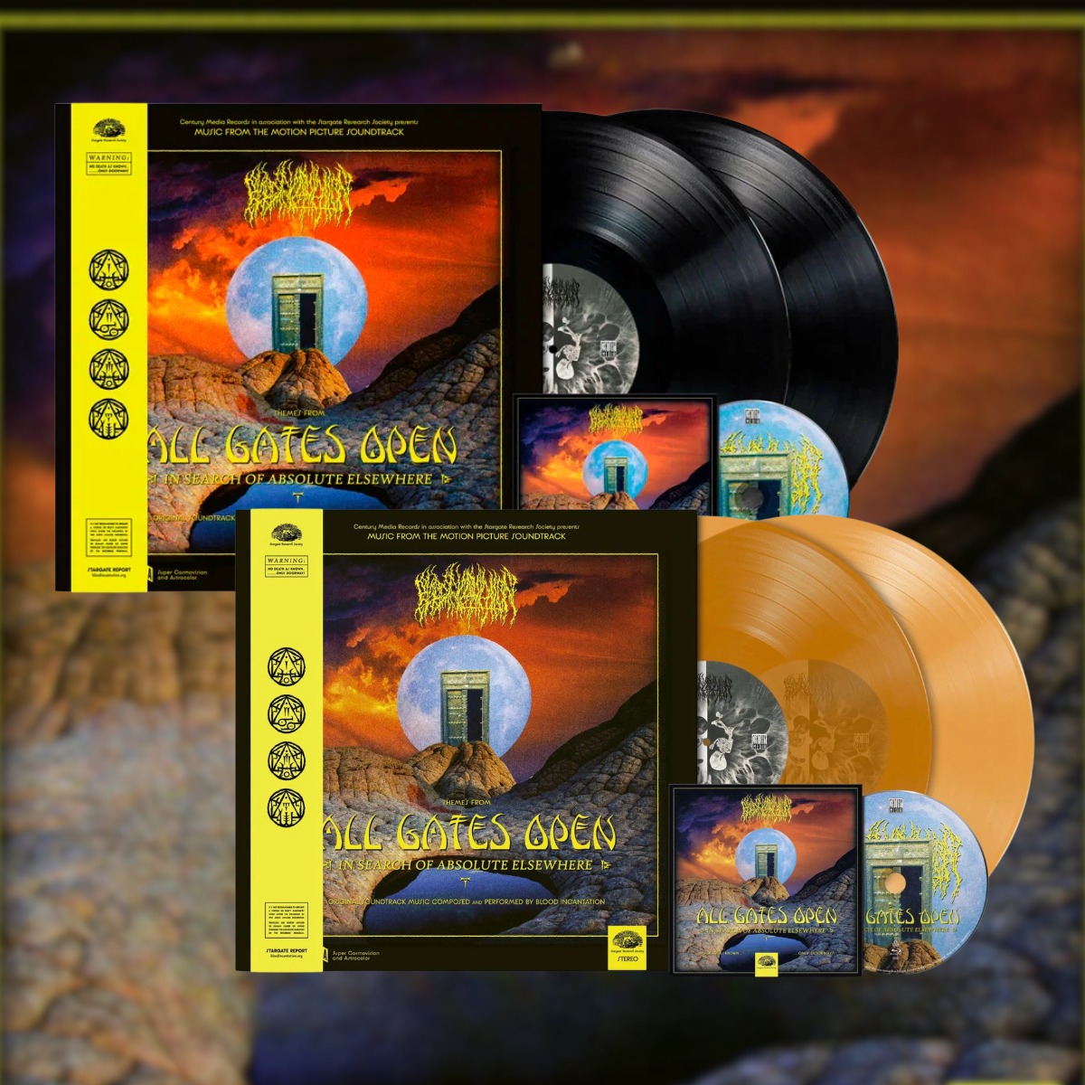Experience All Gates Open by Blood Incantation, the recording of 