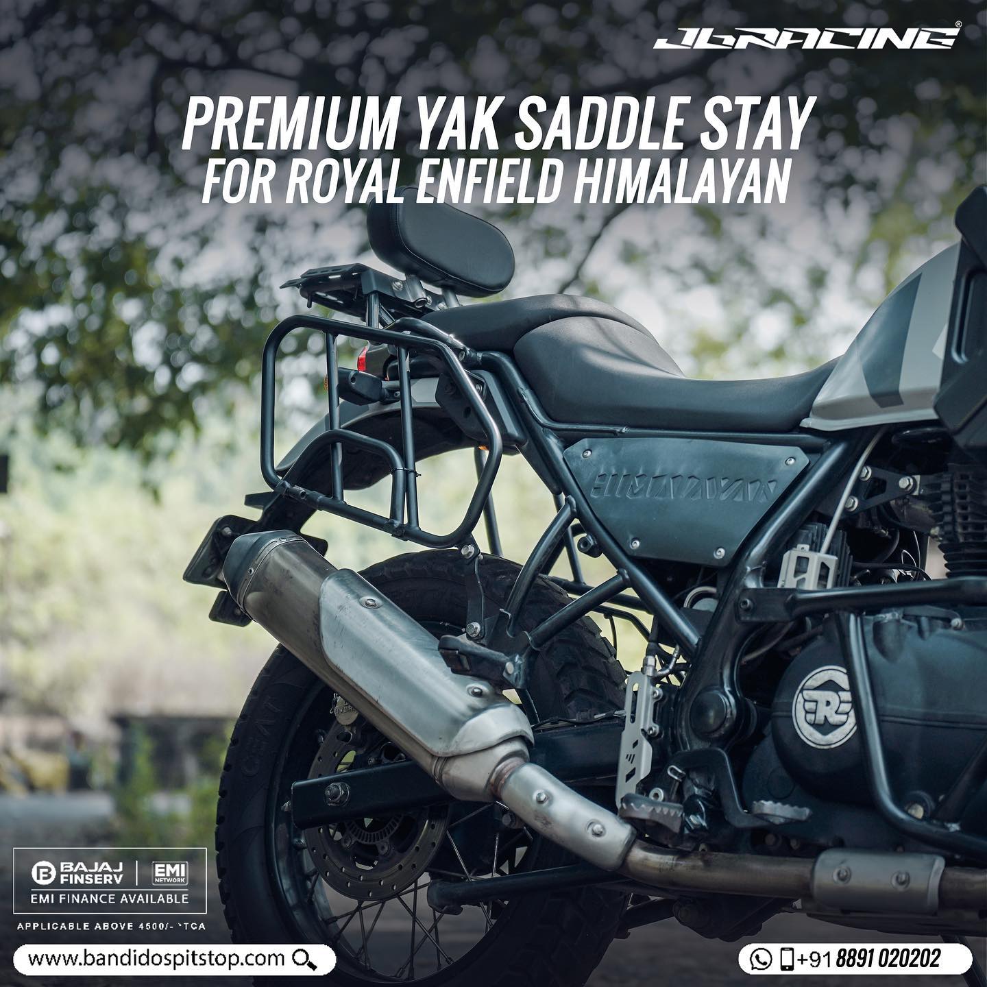 JB Racing - The premium Yak saddle stay for your RE...