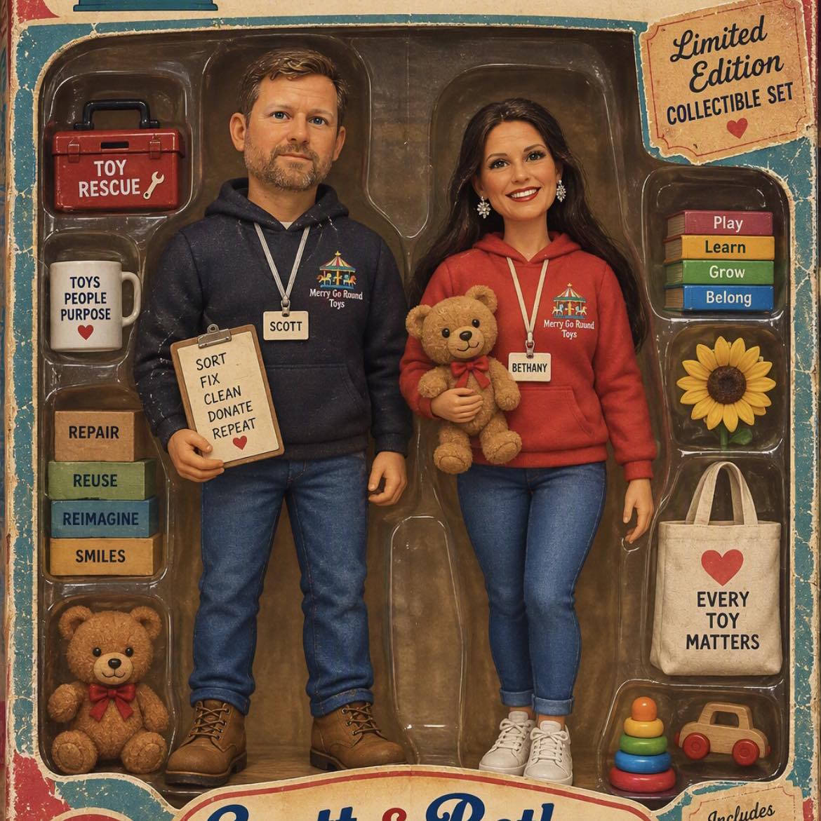 MORE PLAY. LESS WASTE. 🧸♻️ Why buy... - Merry Go Round Toys | Facebook