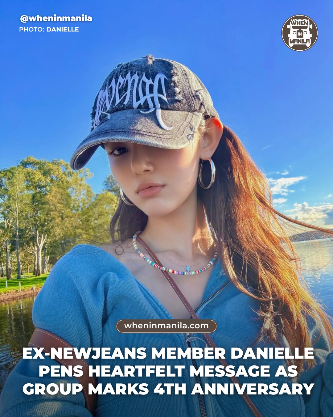 Danielle was missing from NewJeans' anniversary photo… but she had