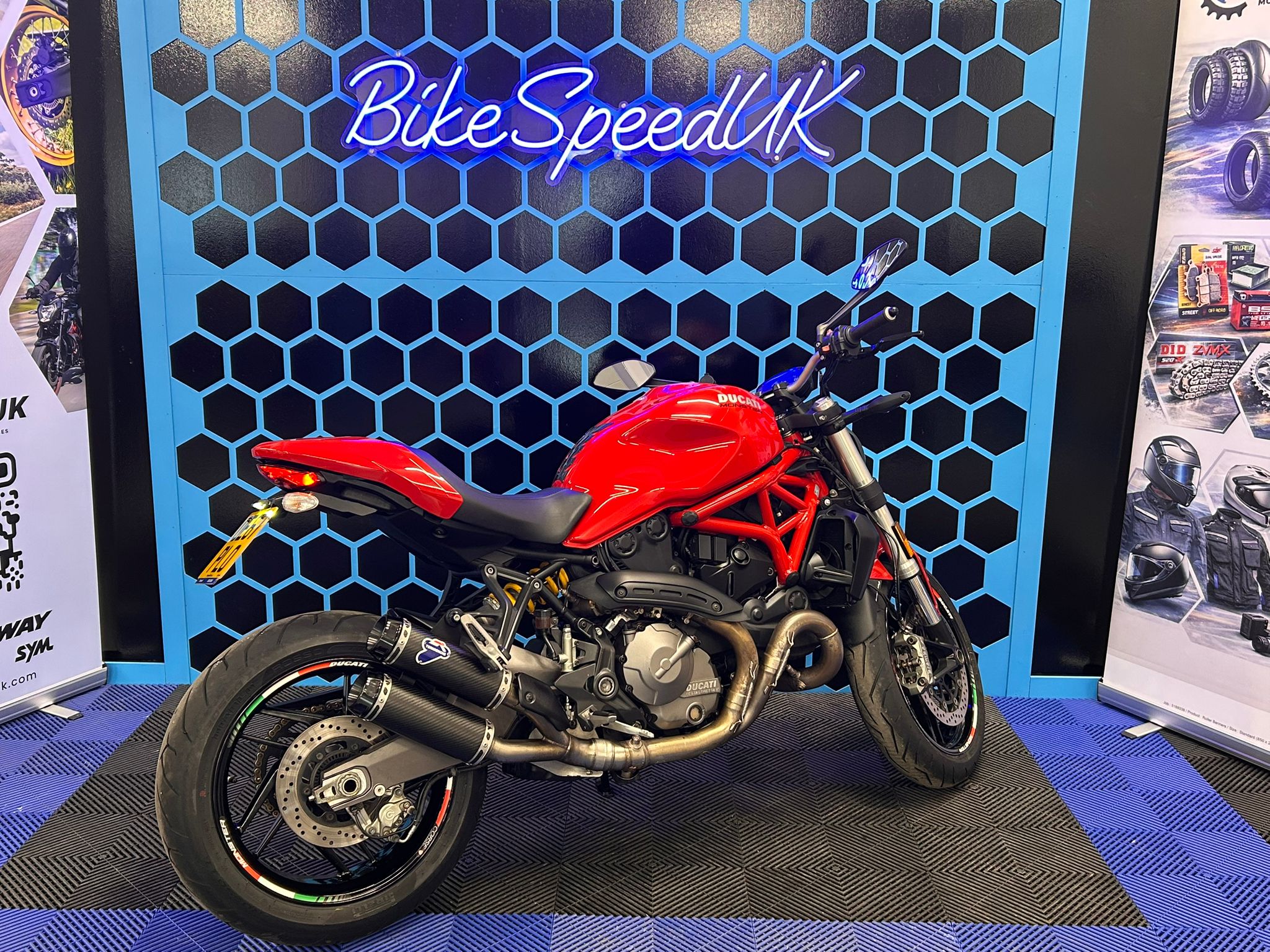 JUST ARRIVED 2018 Ducati Monster 821 £6,495 17,545 Miles - Full