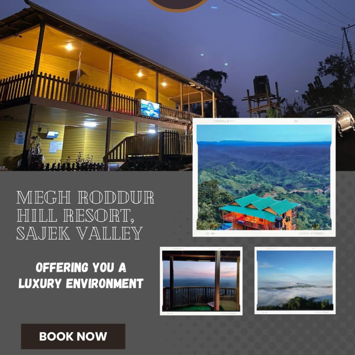 Megh Roddur Hill Resort Sajek