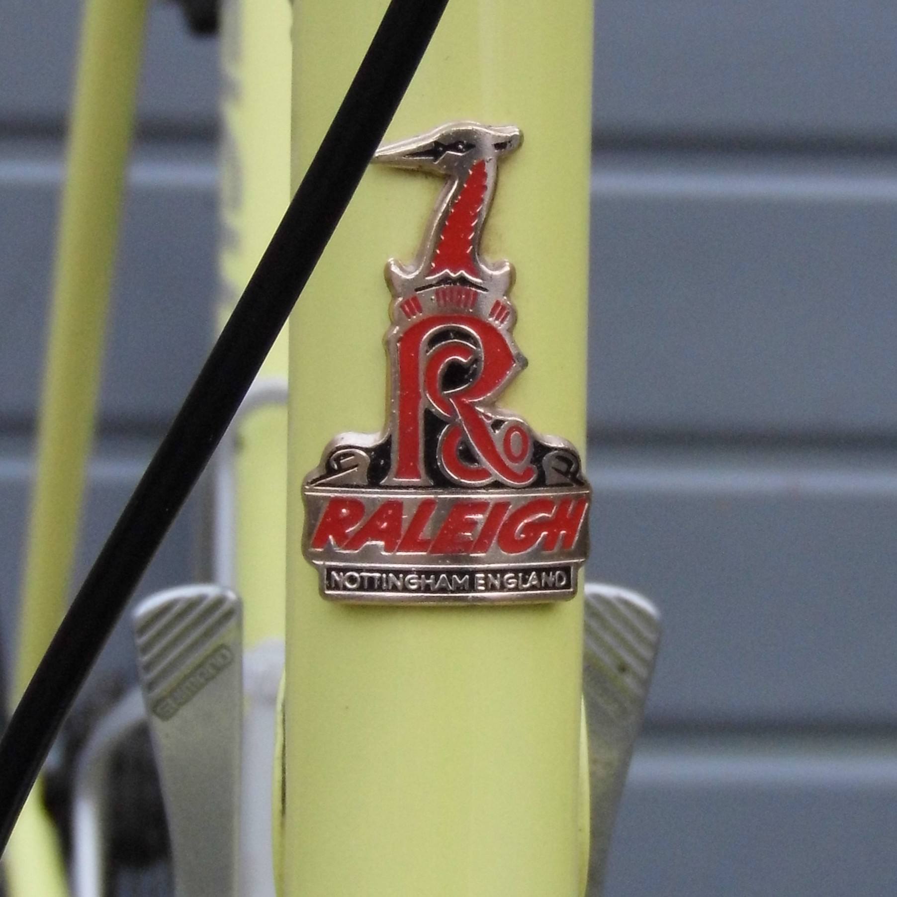 Raleigh Triathlon 1987. Reynolds 531 with complete Shimano 105