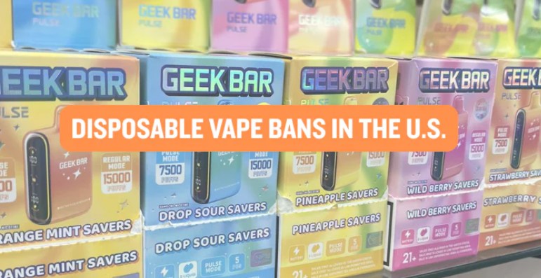 us disposable vape ban ICYMI: Customers can still purchase many re-usable vapes, but they're less popular and cost more up-front, said Smokey's Tobacco and in Grand Chute Dubai Vaporesso XROS 2 Vape Sizes:Half Gallon / 1.89