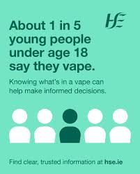 St - HSE Youth Vaping Prevention Campaign Phase one of the HSE Youth ...
