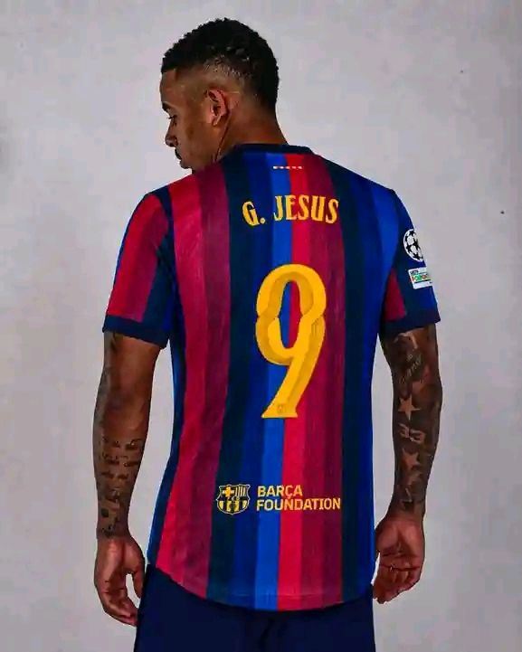 🚨 💣 𝐎𝐅𝐅𝐈𝐂𝐈𝐀𝐋: Gabriel Jesus is set to wear the No. 9