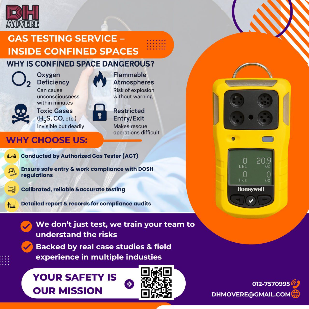 Movere Group - 🌟 DH Movere – Gas Testing Service for... | Facebook