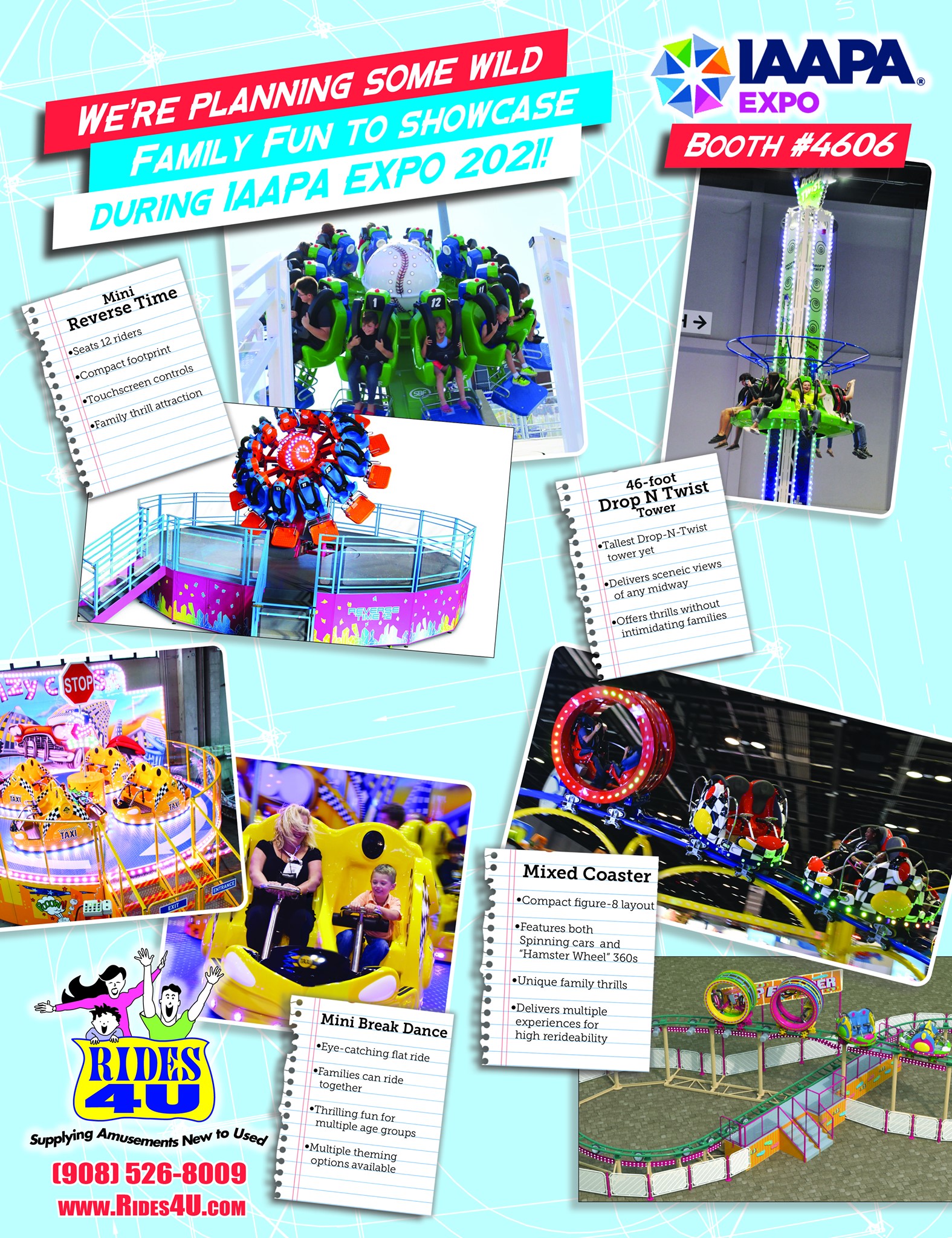 Rides-4-U - We've got big plans on display at IAAPA Expo...