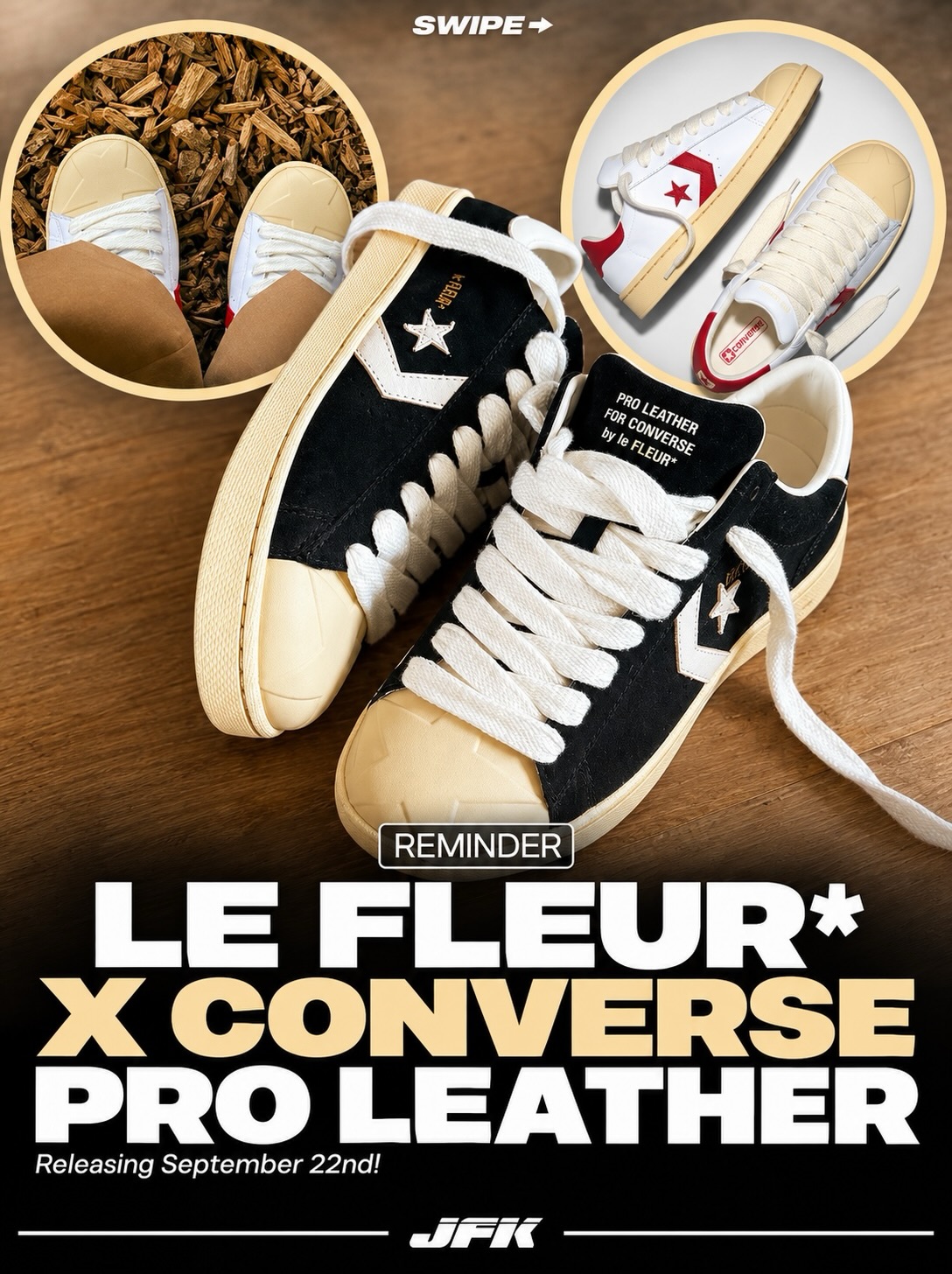 Now Available: GOLF le FLEUR* x Converse 1908 Pro Leather
