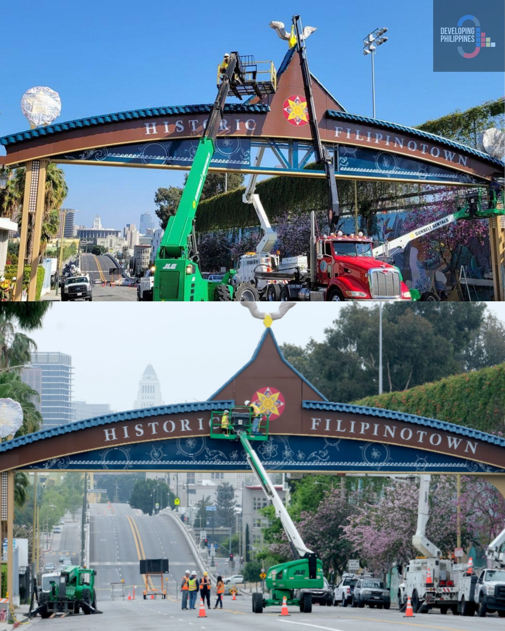 Historic Filipinotown Gateway... - Rising Philippines