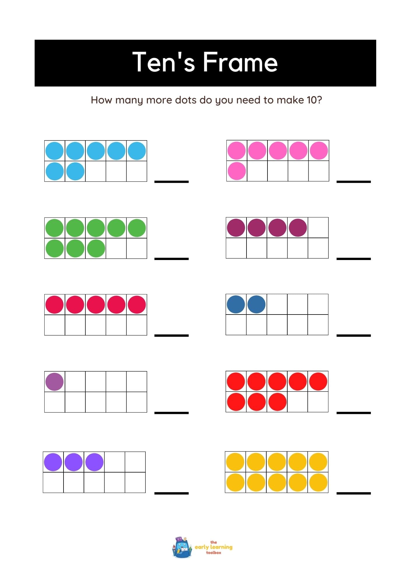 Number Ordering, Patterns,... - The Early Learning Toolbox