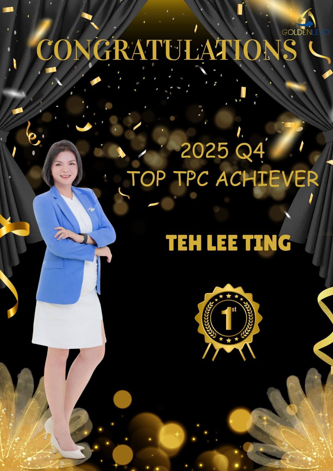 GoldenLEAD - 🎉 Huge congratulations to our Q4 Top TPC... | Facebook