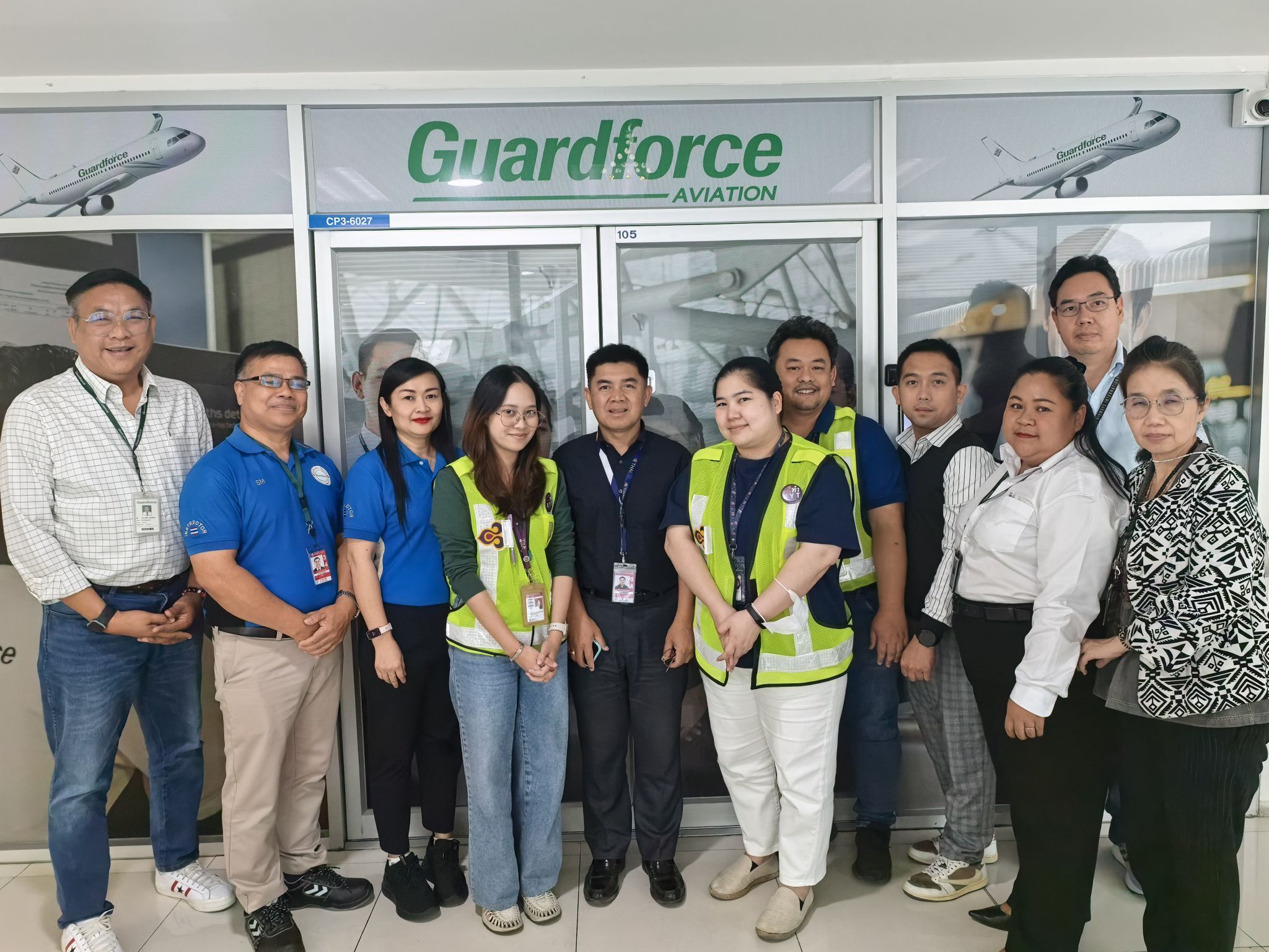 Guardforce - 🛫 Welcome to the Safety Audit Team from Thai Airways Today ...