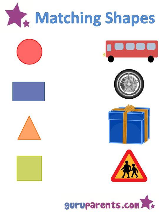 Activities for kid - Learning about shape Credit: http://www ...