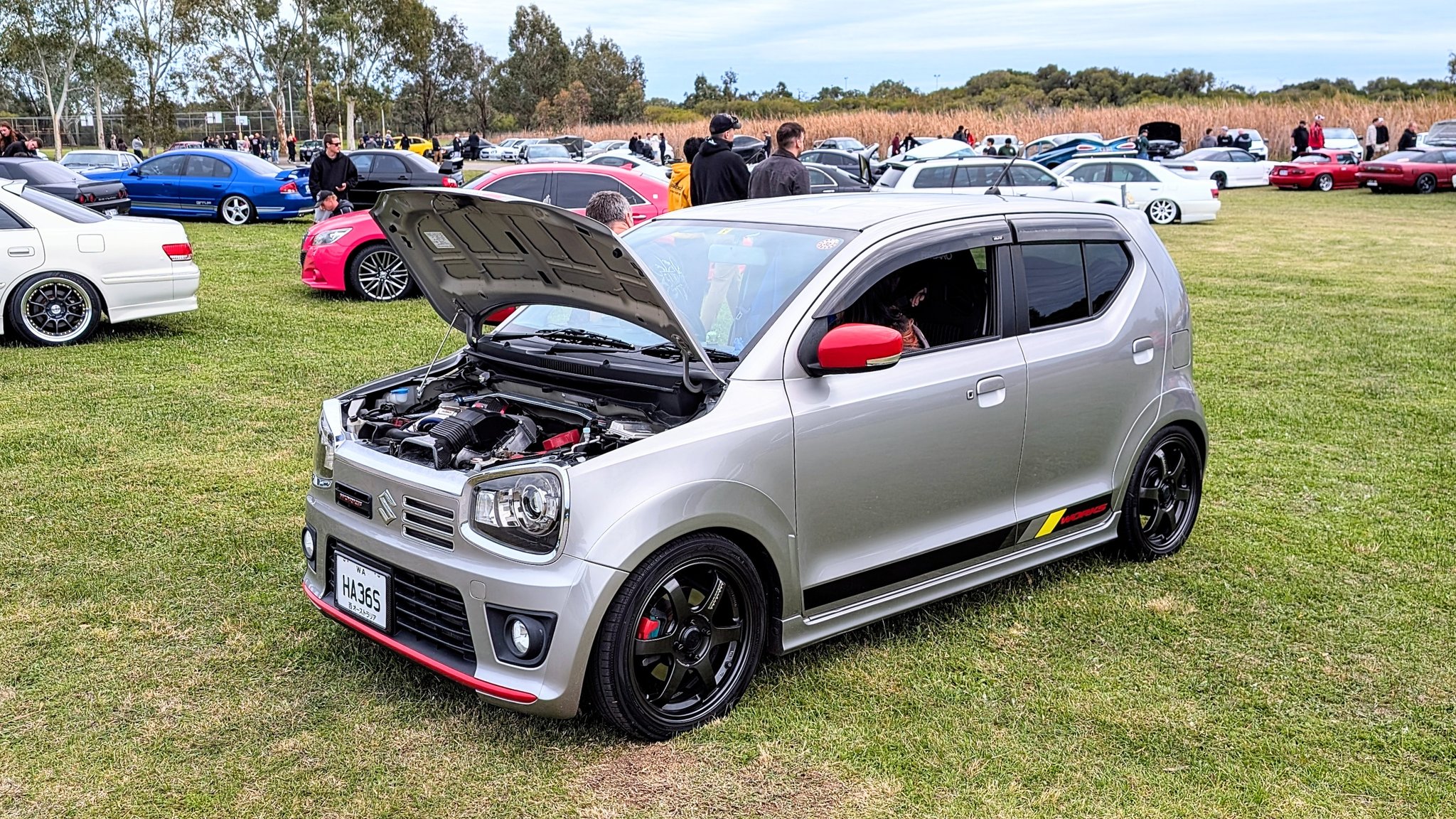 HA36S Suzuki Alto Works Kei class city rocket.