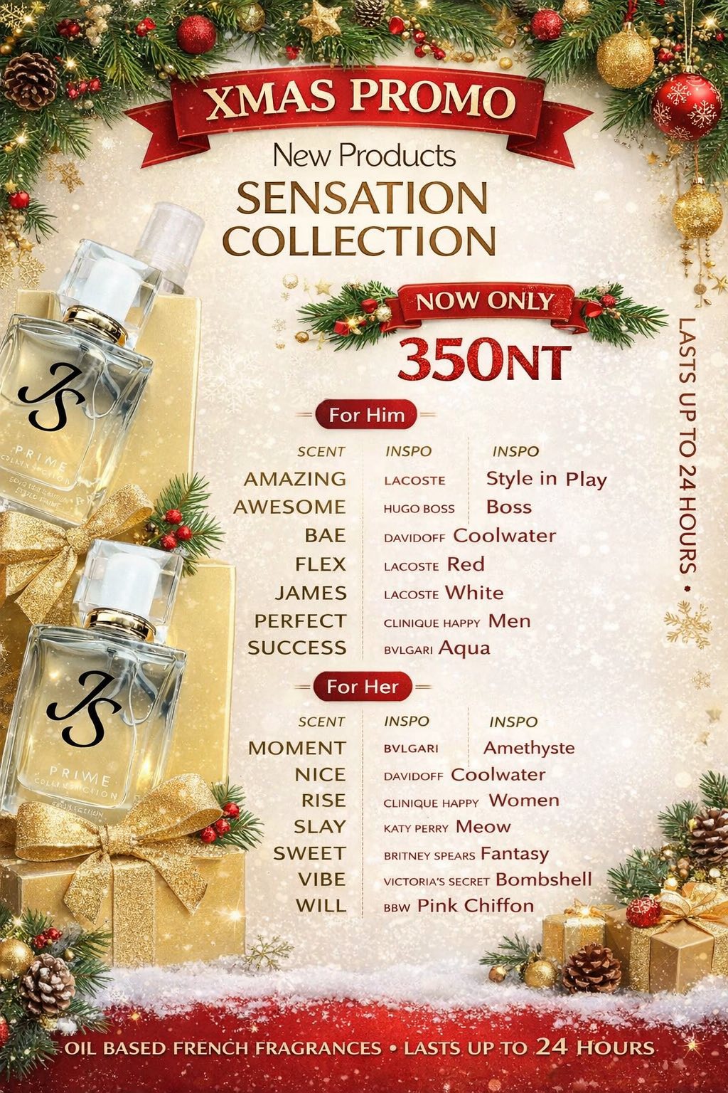 Taiwan JS perfume collection | Yangmei District