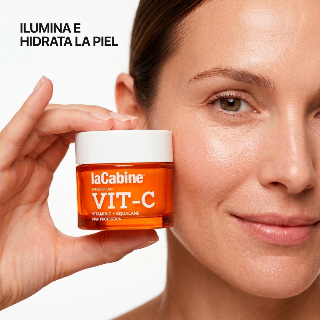 Piel más luminosa, hidratada y joven gracias a la crema iluminadora con Vitamina C de #laCabine. ✨ 🧡 Fórmula con proteoglicanos y glicopolímeros. 🧡 Antioxidante, anti edad y energizante. Precio público ¢19.162