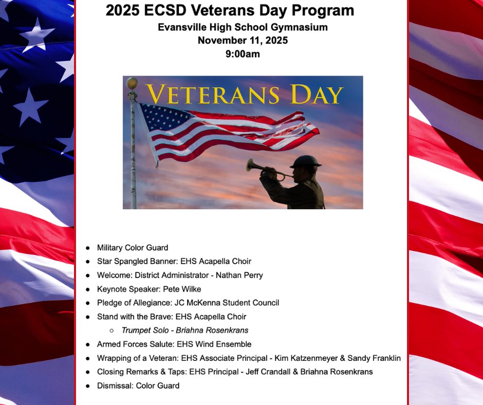 🇺🇸Students,... - Evansville Community School District | Facebook
