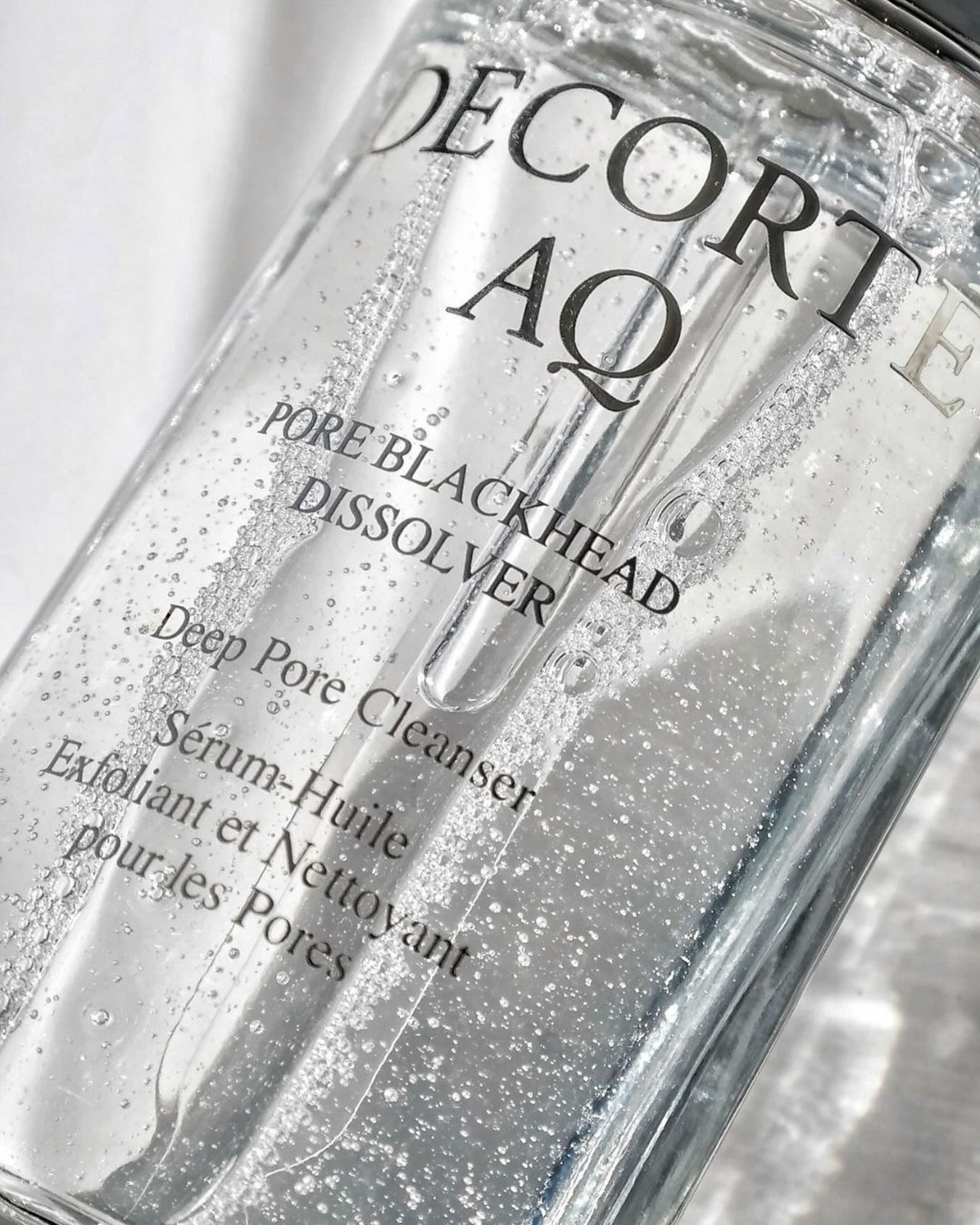 DECORTÉ - What if pore care could go deeper? AQ Pore Blackhead 