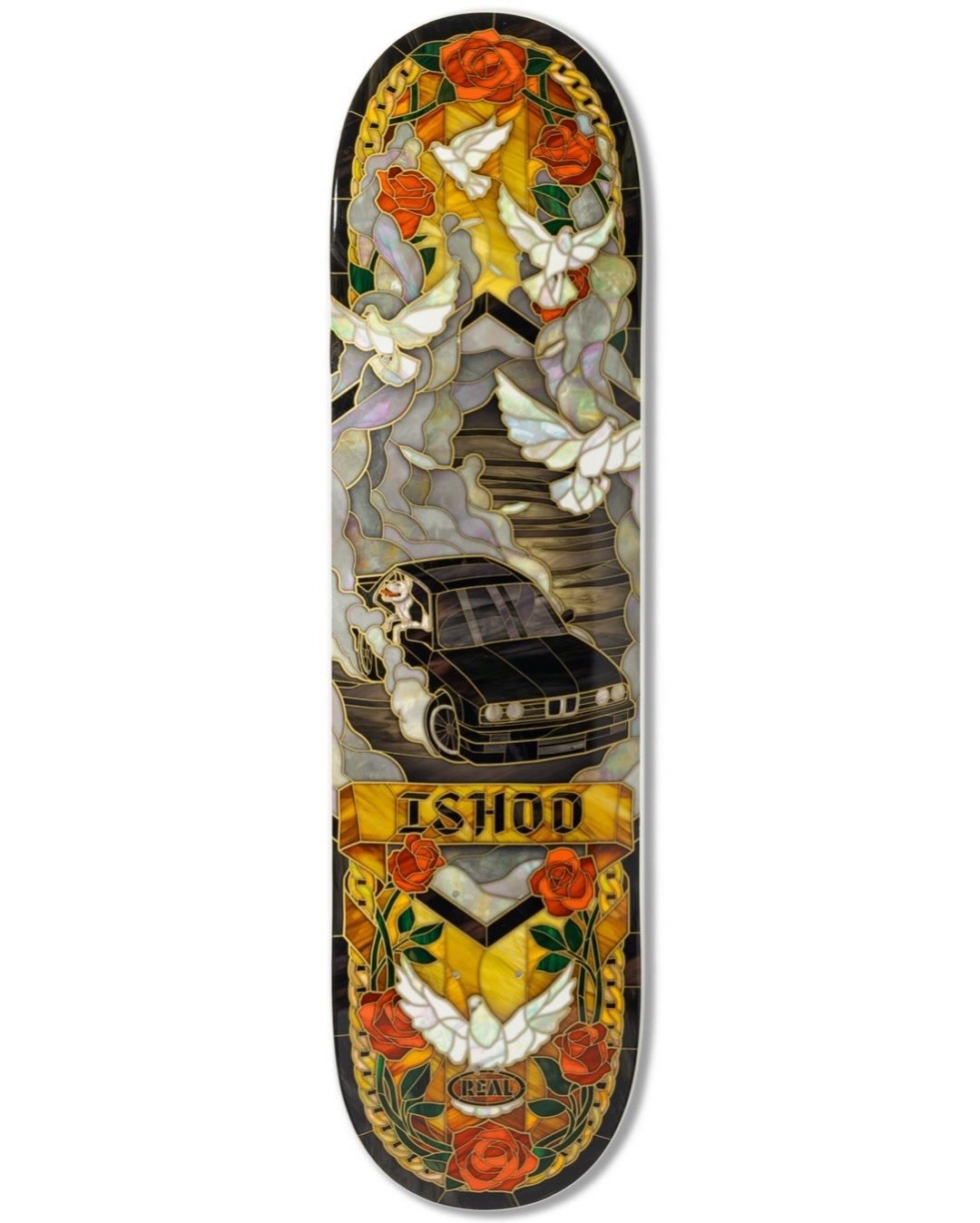 Ishod Wair 'Cathedral' decks from Real Skateboards are IN-STOCK