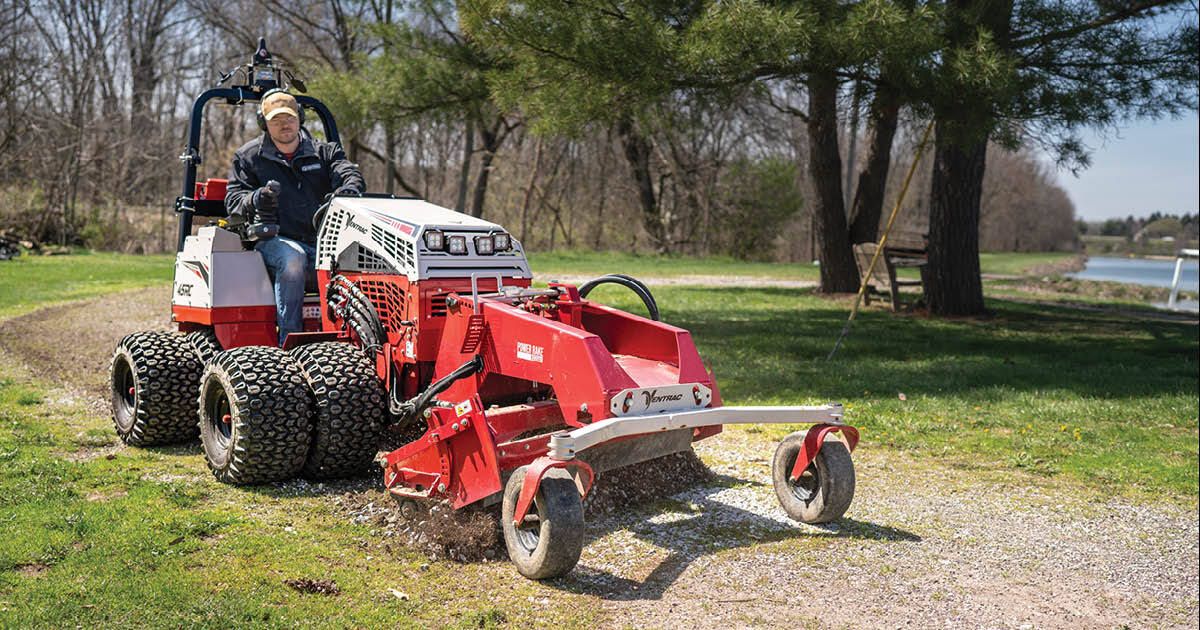 Crossroads - Breathe new life into old gravel. With the Ventrac 45RC ...