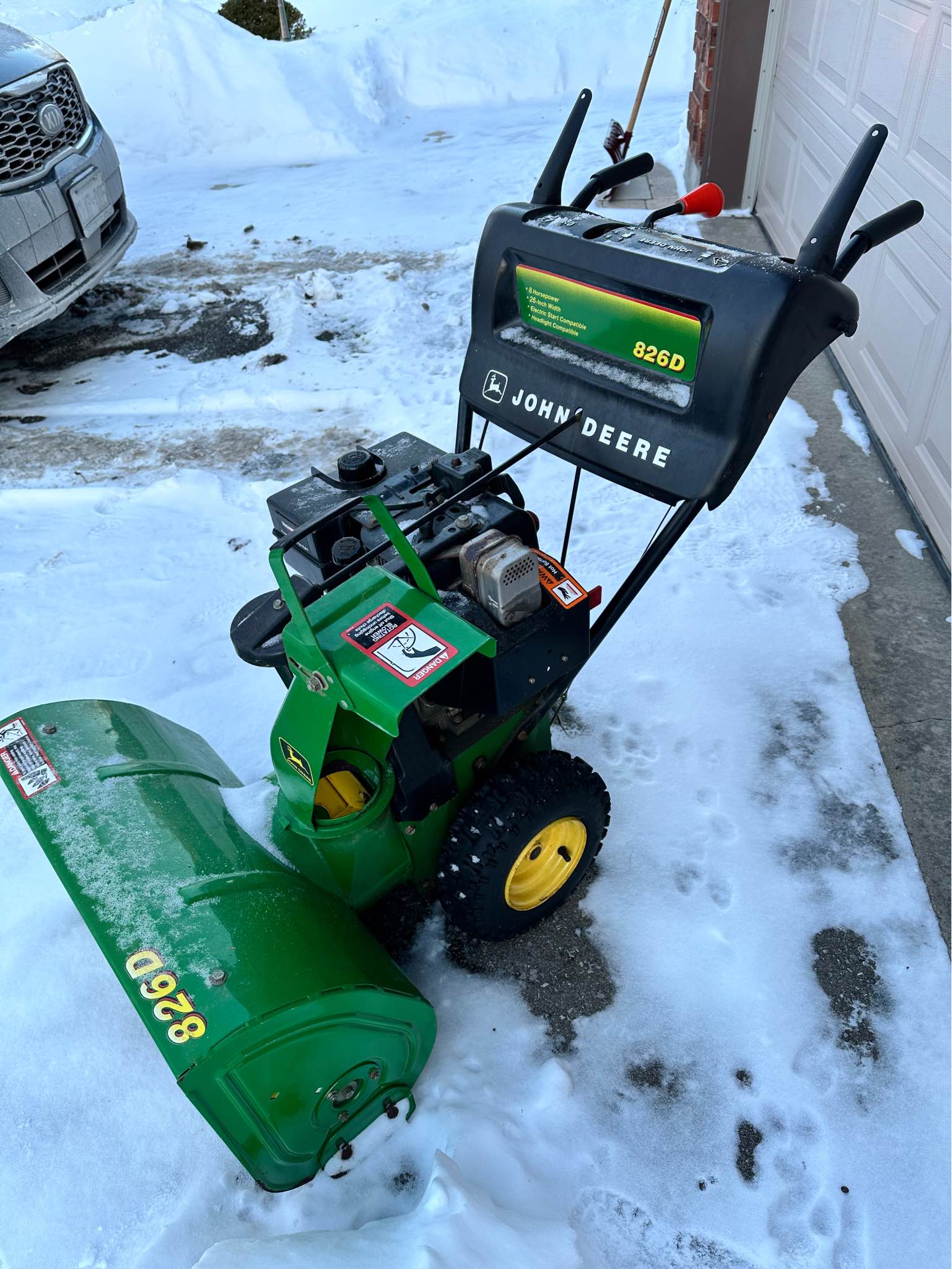 Snowblower-John Deere 826D - Snow Blowers - Pickering, Ontario ...