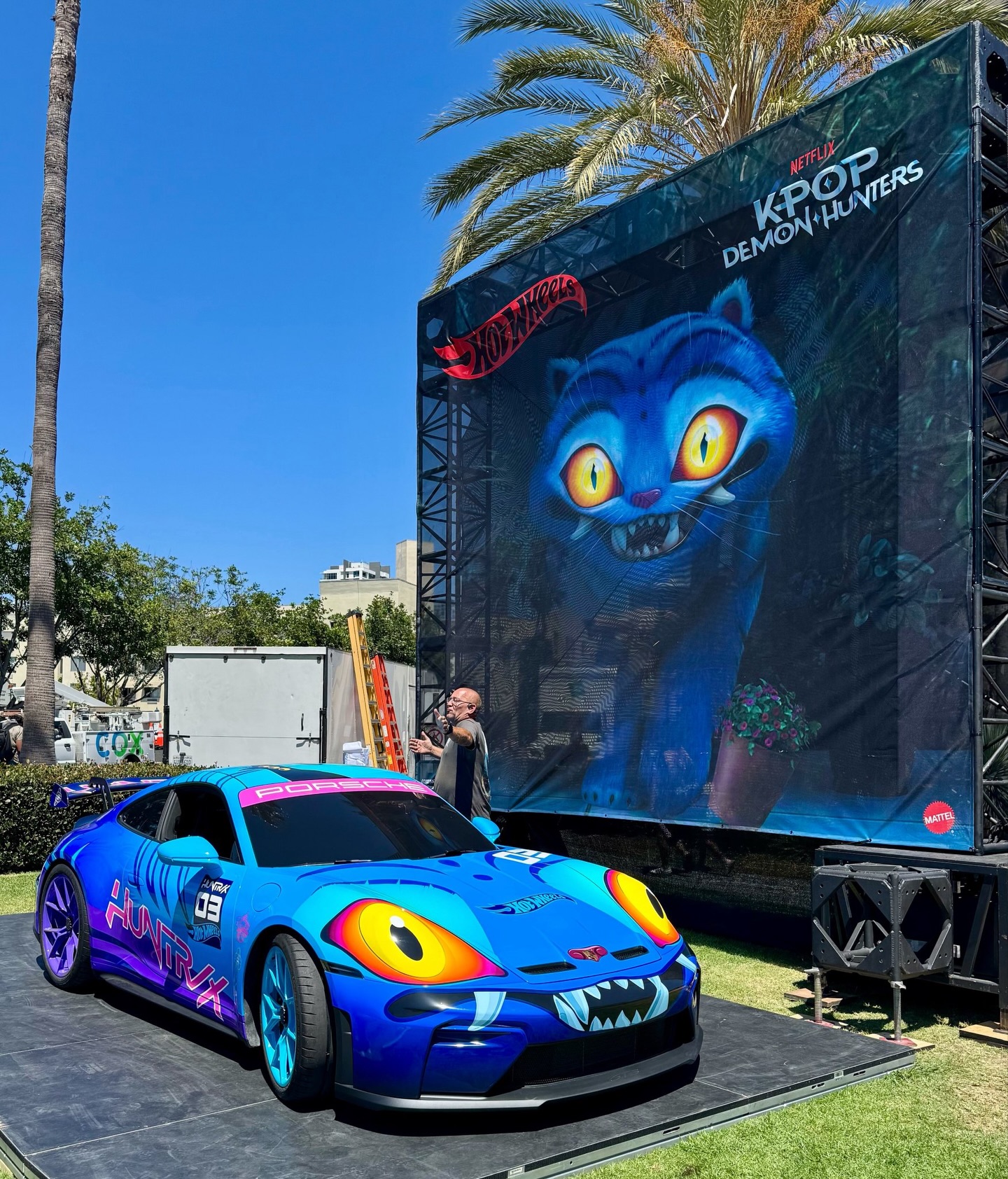 K-Pop Demon Hunters fans .. check this amazing Derpy Porsche they