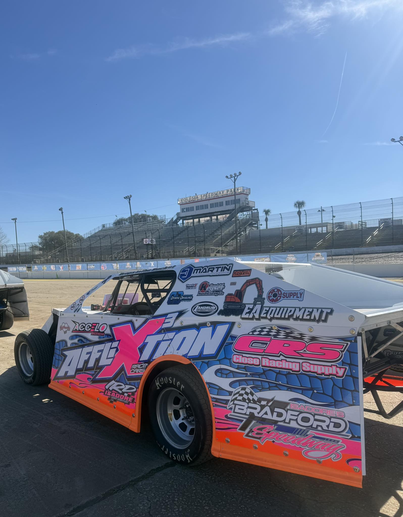 We are unloaded at Volusia Speedway... - Wyatt Scott Racing | Facebook