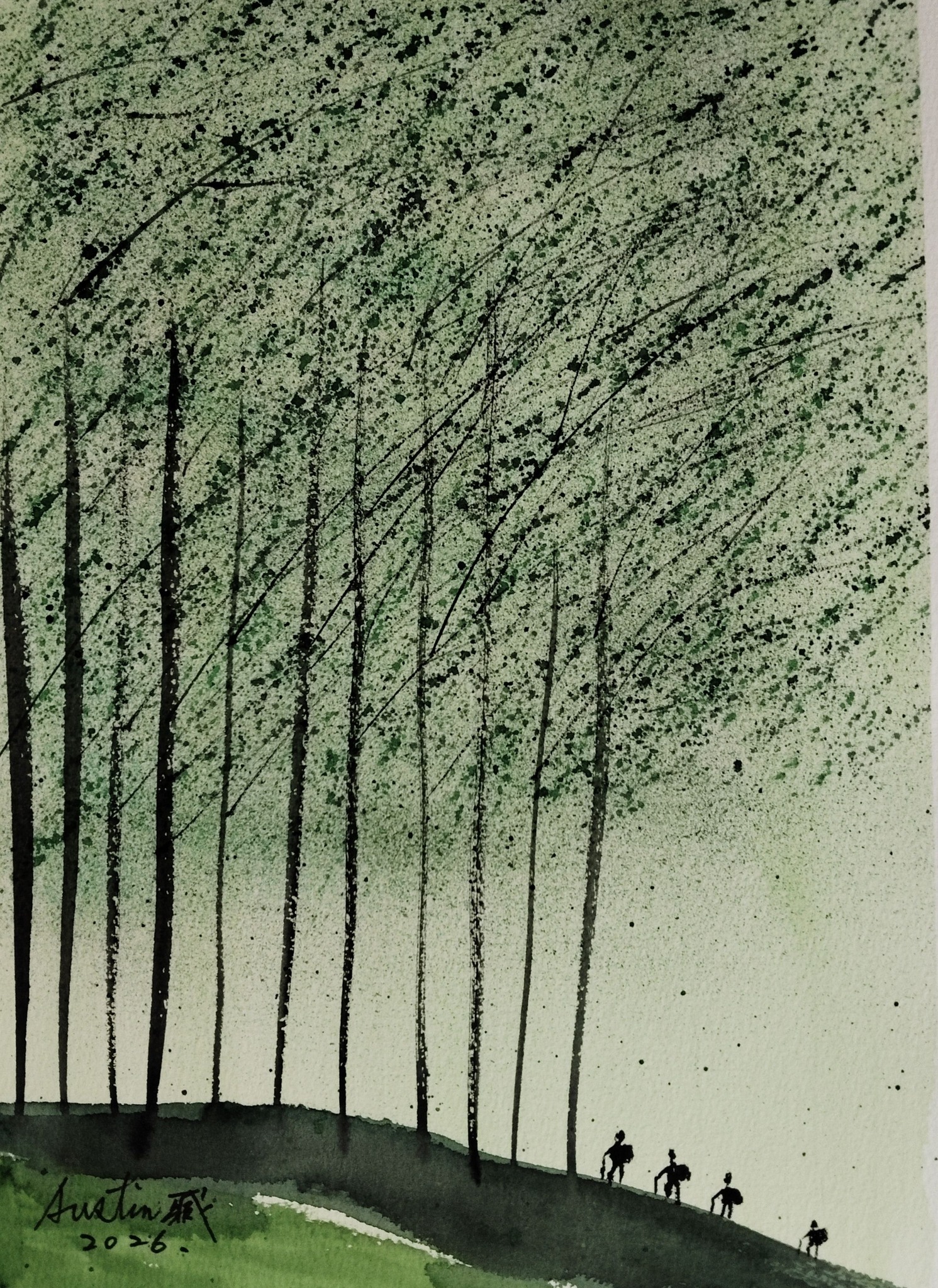 水彩画(港景)№177 水彩画(港景)№177 水彩画(港景)№177 水彩画(港景