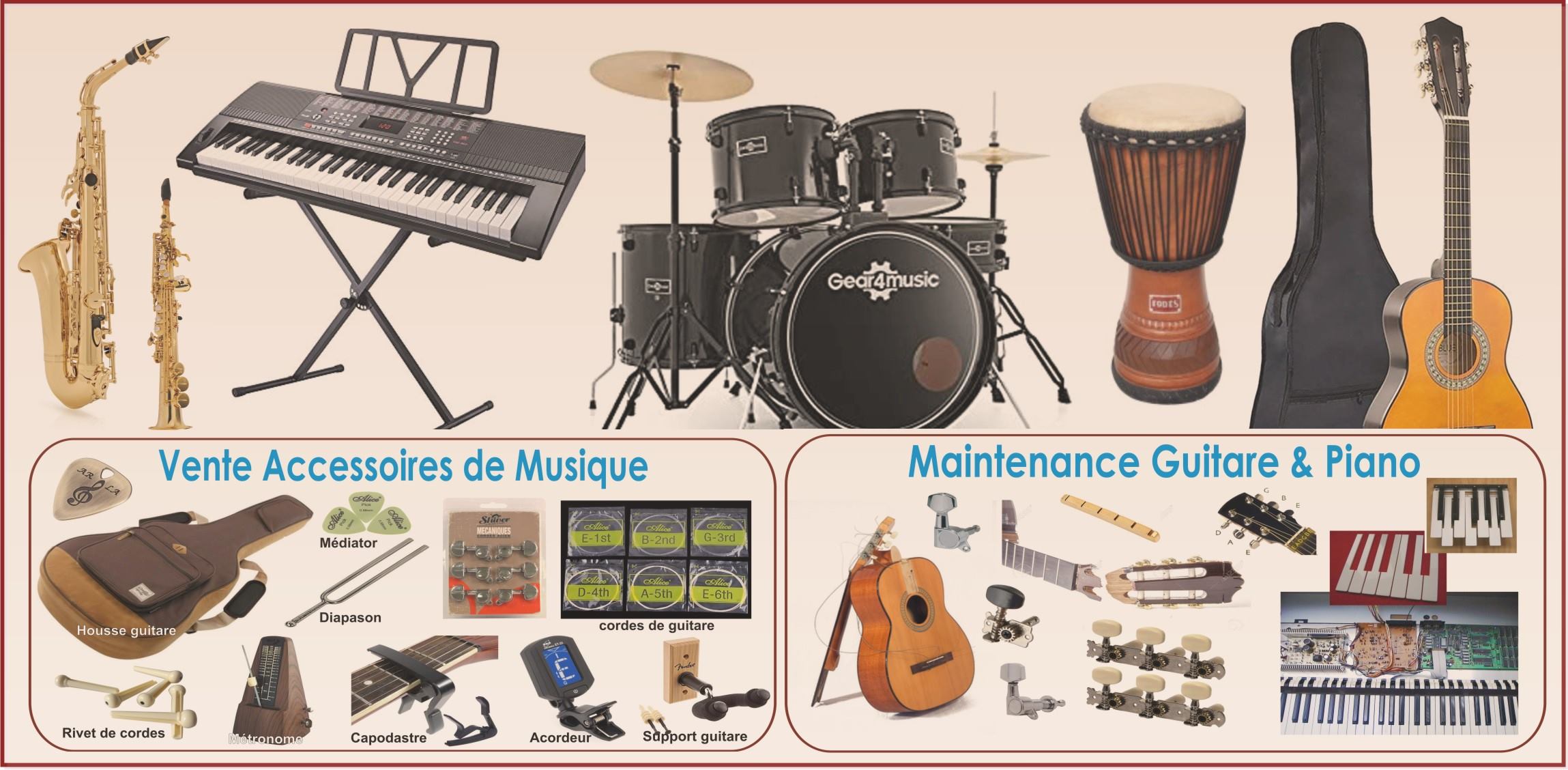 Magasin De Vente D instruments De Musique à Yaoundé